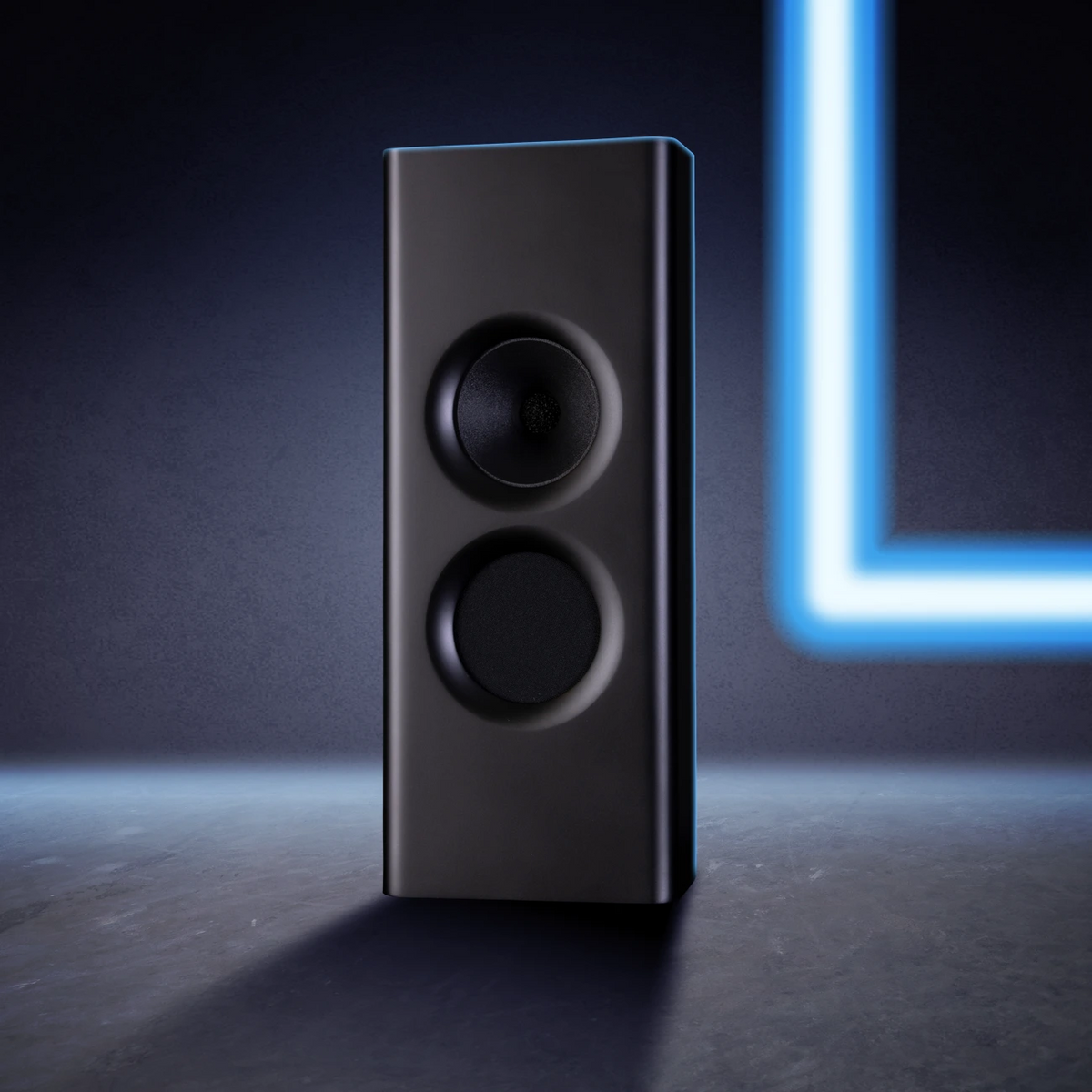 Procella P5V - On Wall Speaker - Piece - Black - Front View - Auratech LLC #color_black
