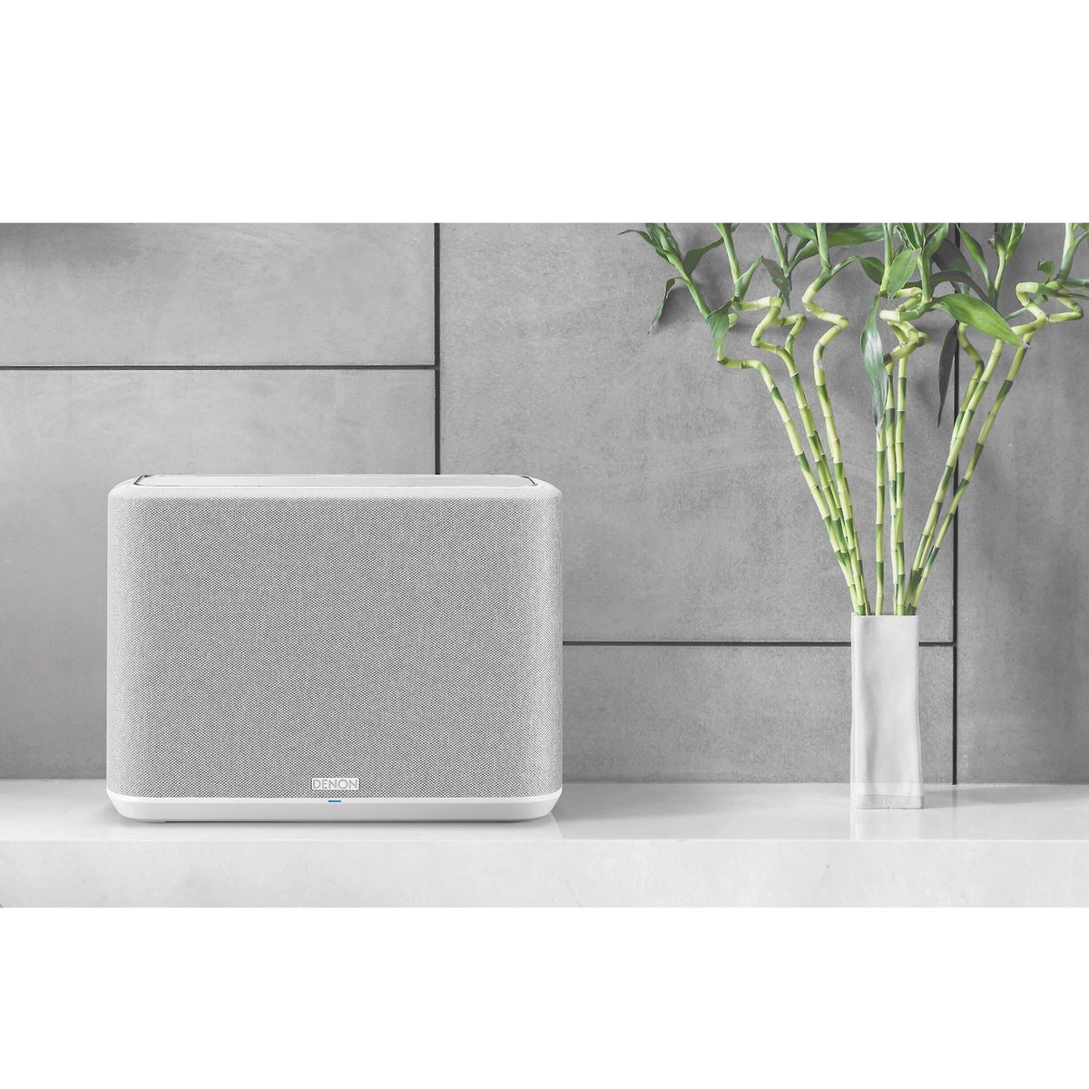 Denon Home 250 - Wireless Speaker, White, Lifestyle