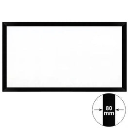 Aura Vision Fixed Frame Projection Screen for Home Theater - Auratech LLC