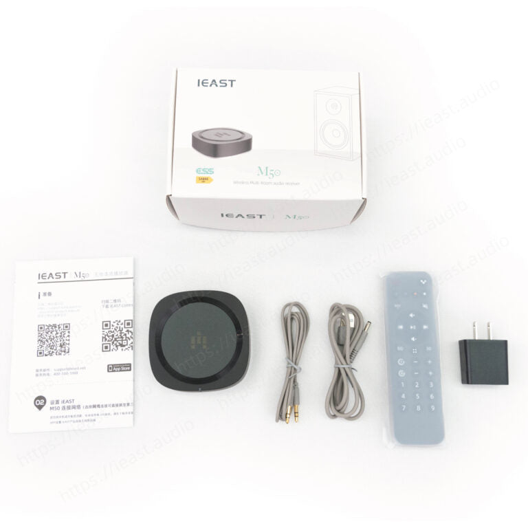 iEAST M50 Wi-Fi & Bluetooth Audio Receiver iEAST M50 Wi-Fi & Bluetooth Audio Receiver - Auratech LLC