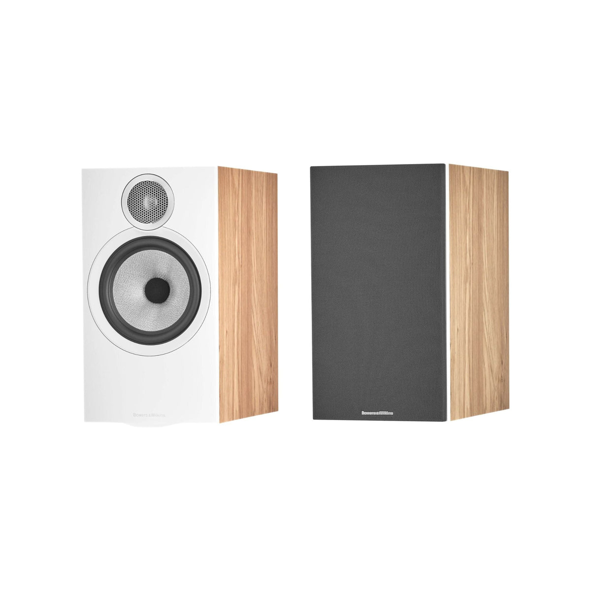 Bowers & Wilkins 606 S3 - Bookshelf Speaker - Pair - Oak - Auratech LLC #color_oak