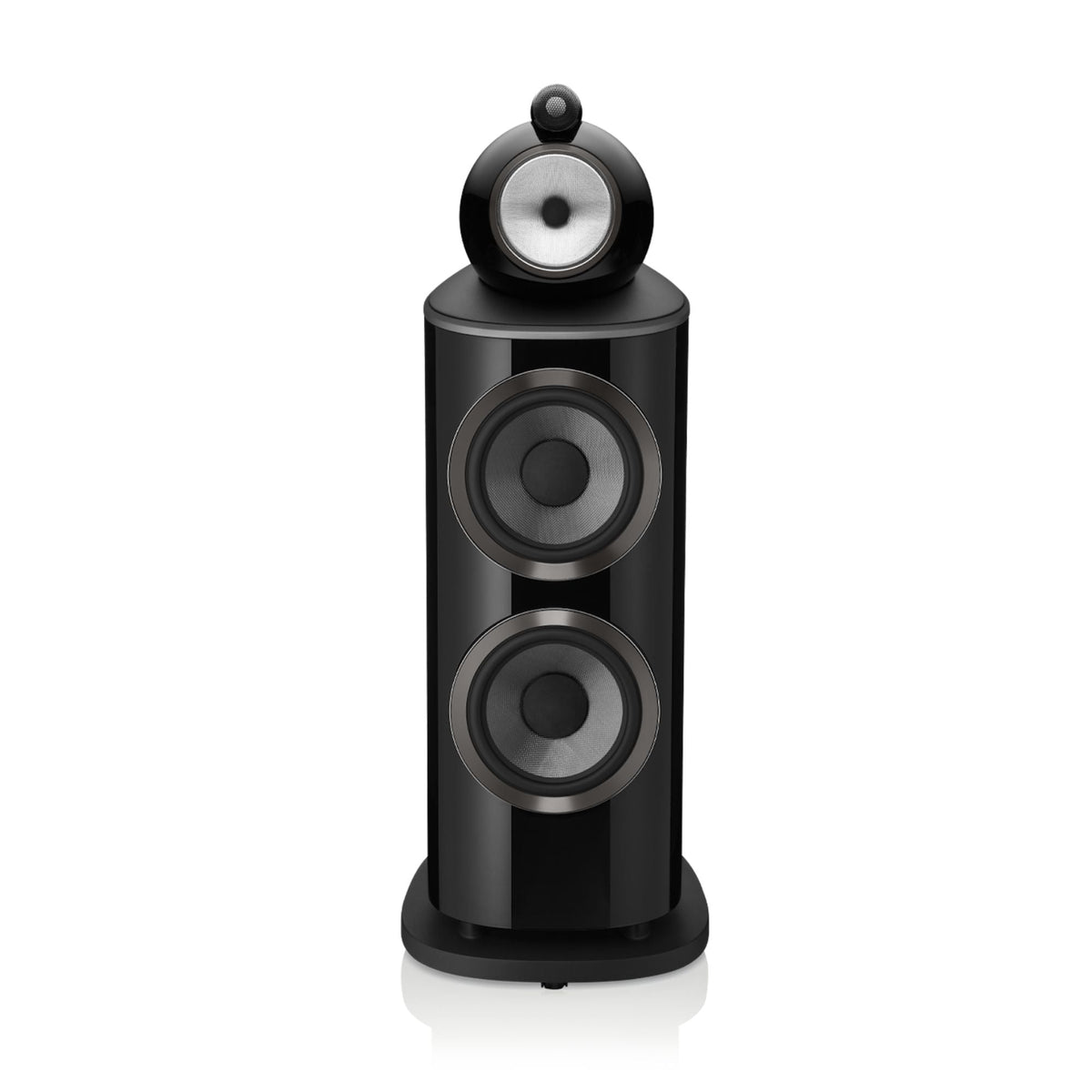 Bowers & Wilkins 801 D4 - Floor Standing Speaker - Pair - Gloss Black - Auratech LLC #color_gloss black
