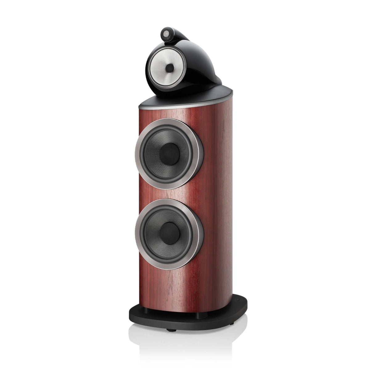 Bowers & Wilkins 801 D4 - Floor Standing Speaker - Pair - Satin Rosenut - Auratech LLC #color_satin rosenut