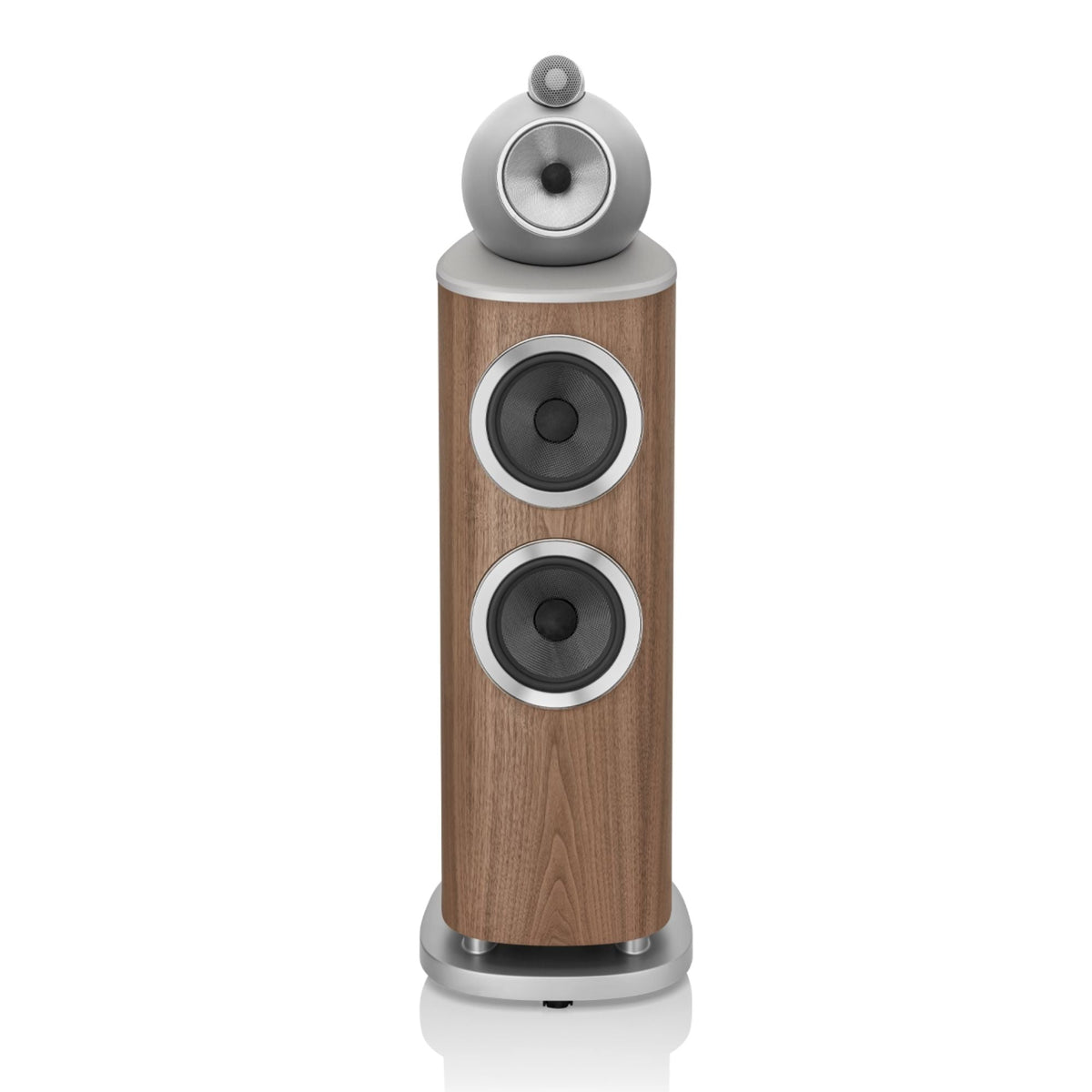 Bowers & Wilkins 803 D4 - Floor Standing Speaker - Pair - Satin Walnut - Auratech LLC #color_satin walnut