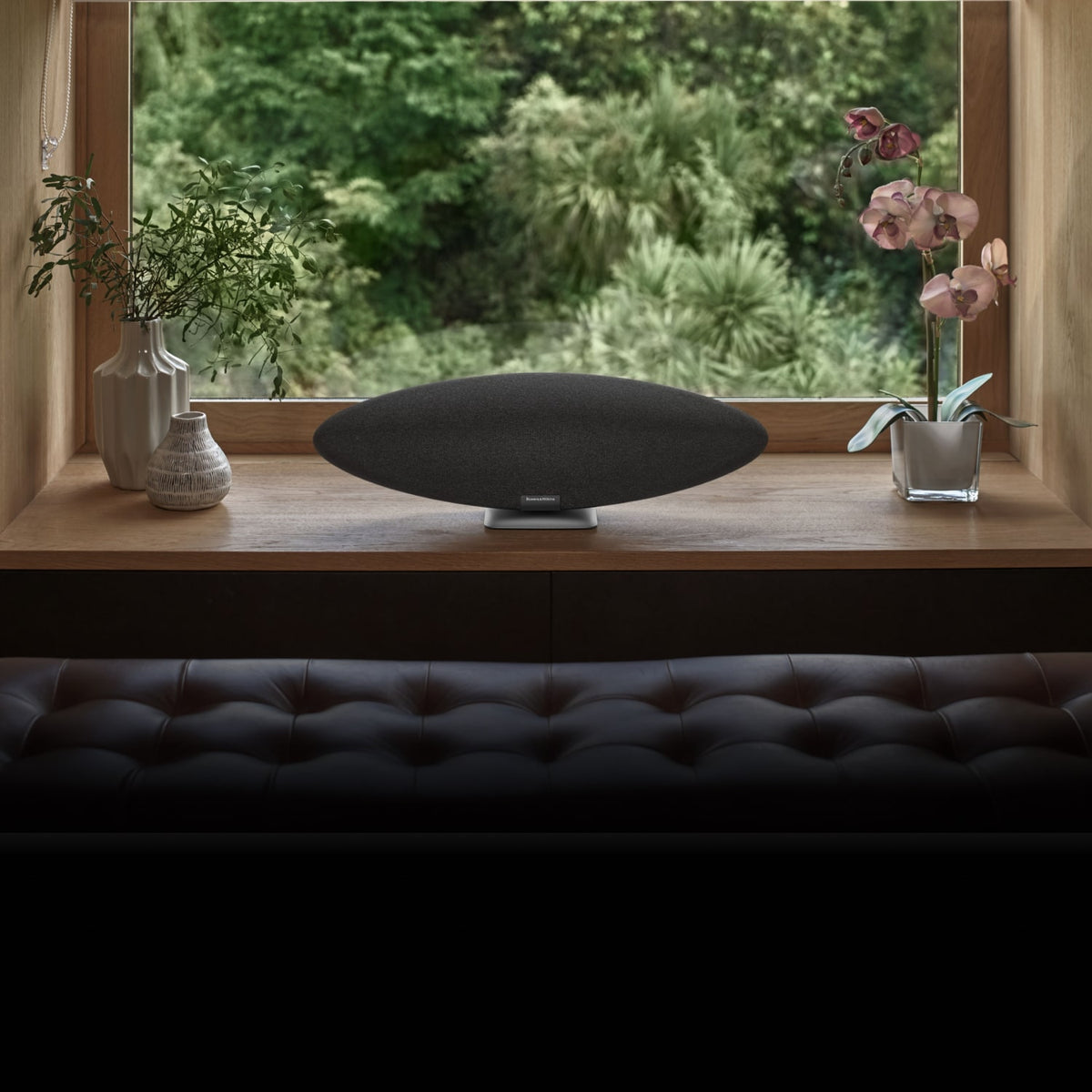 Bowers & Wilkins Zeppelin - Wireless Speaker - Solar Gold - Lifestyle View - Auratech LLC #color_solar gold