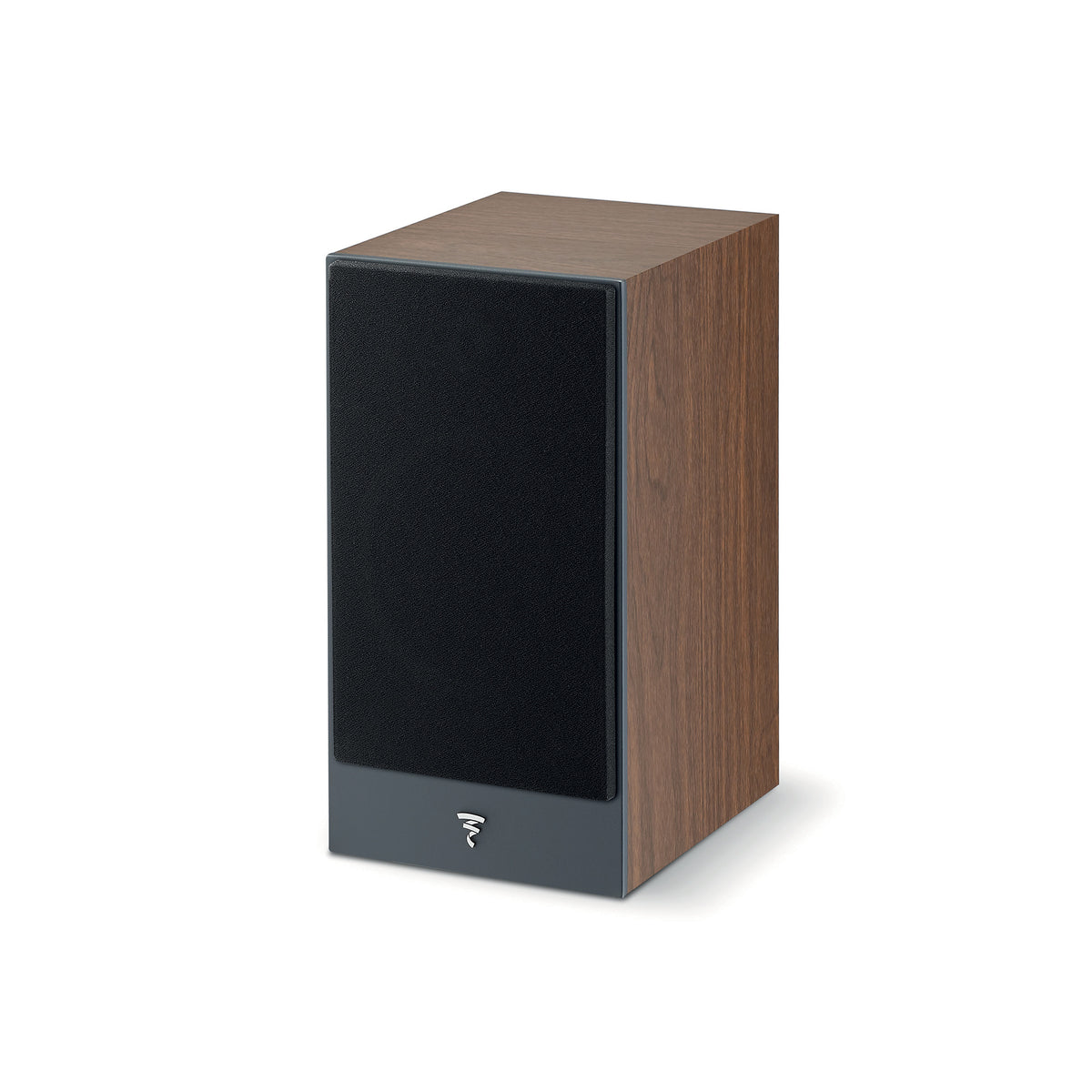 Focal Theva N1 - Bookshelf Speaker - Pair - Dark Wood - Grille View - Auratech LLC #color_dark wood