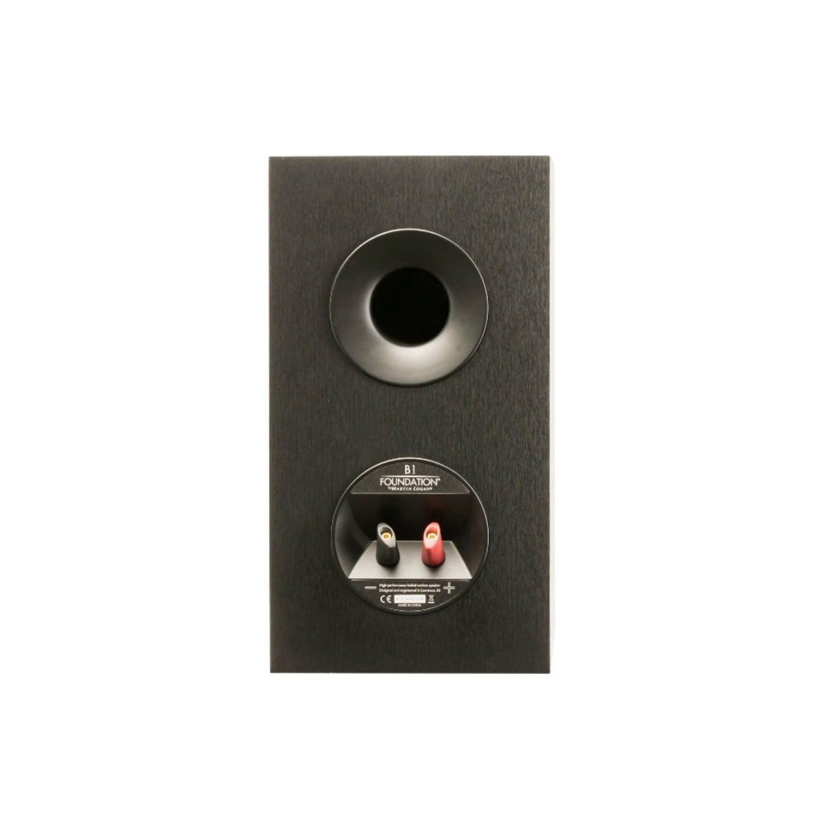 Martin Logan Motion Foundation B1 - Bookshelf Speaker - Pair - Black - Auratech LLC #color_black