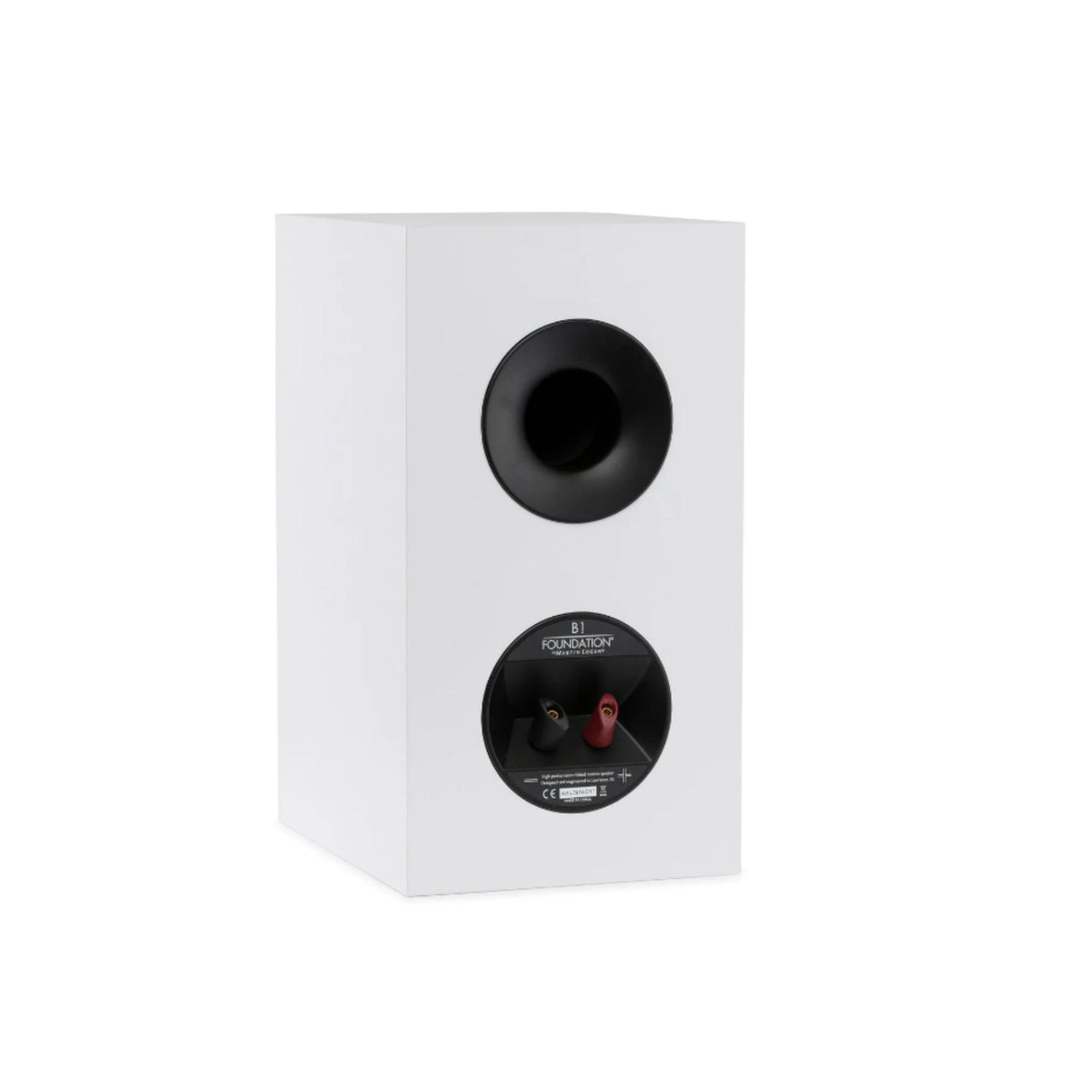 Martin Logan Motion Foundation B1 - Bookshelf Speaker - Pair - Satin White - Auratech LLC #color_satin white