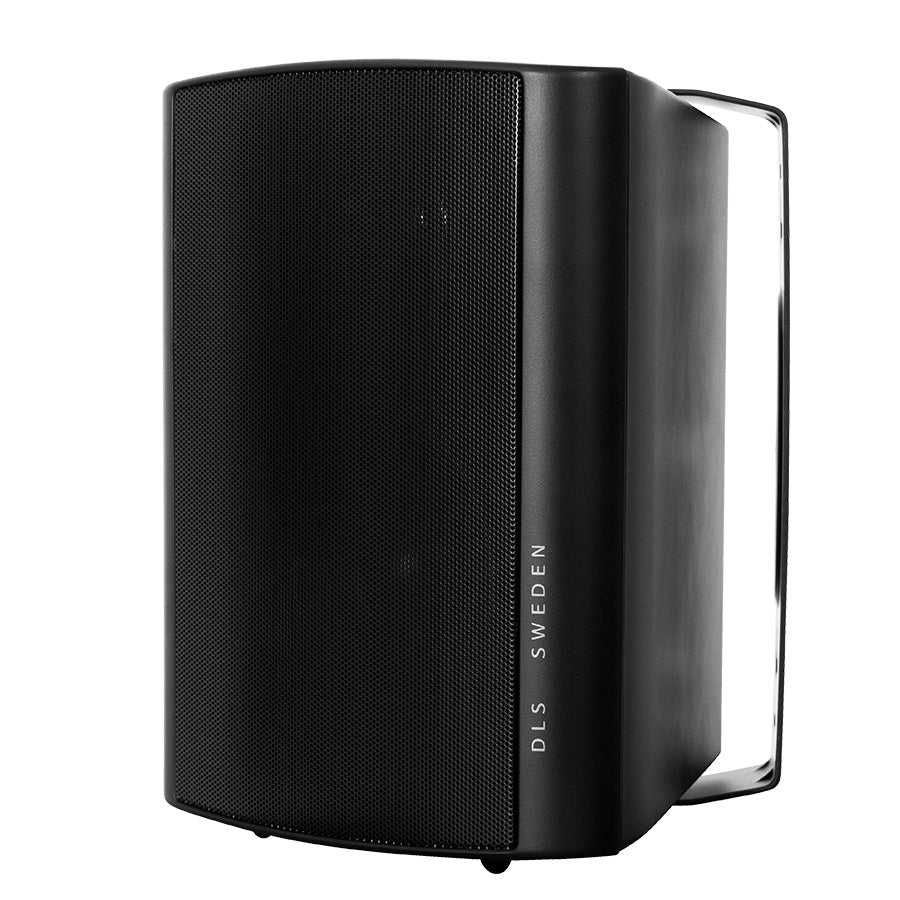 DLS MB6i - 2-way All Weather Speaker - Pair - Black - Angle View - Auratech LLC #color_black