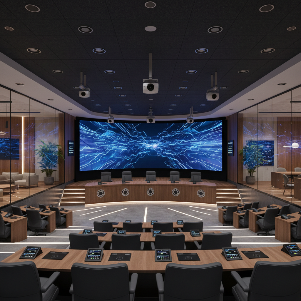 Town halls and large venues - Auratech Dubai