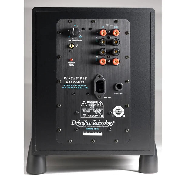 Definitive Technology ProSub 800 - Active Subwoofer Definitive Technology ProSub 800 - Active Subwoofer - Auratech LLC