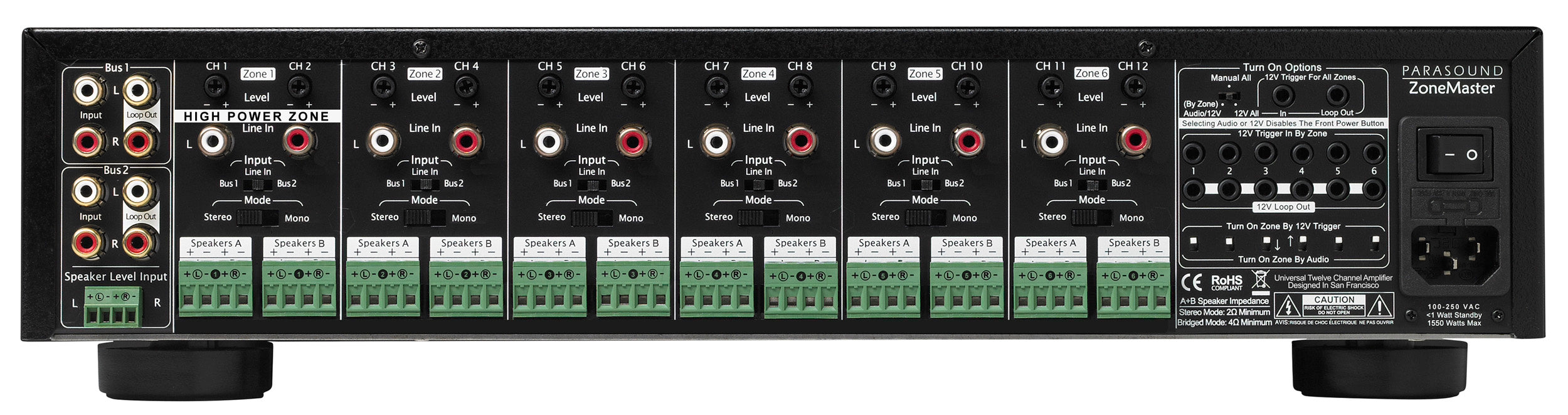 Parasound - ZM 12 Parasound - ZM 12 - Auratech LLC