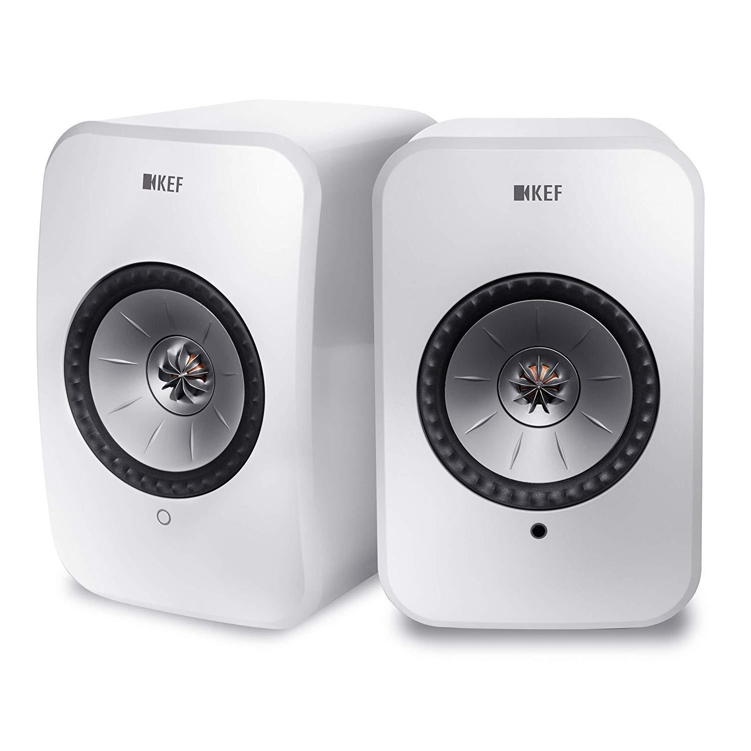 KEF LSX - Wireless Bookshelf Speaker  - Black KEF LSX - Wireless Music System - Black - Auratech LLC