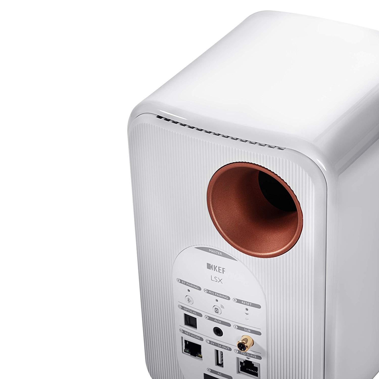 KEF LSX - Wireless Bookshelf Speaker  - Black KEF LSX - Wireless Music System - Black - Auratech LLC
