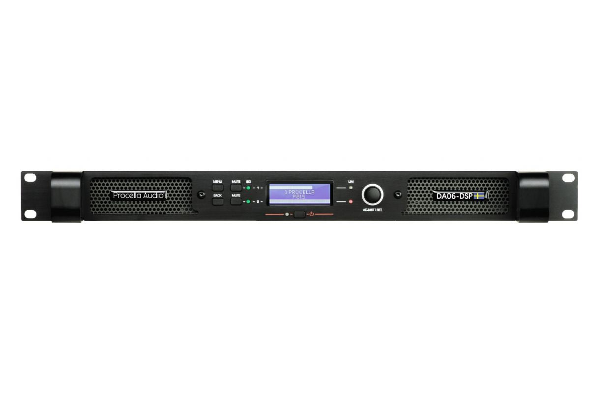 Procella DA06-DSP Amplifier, Piece Procella DA06-DSP Amplifier, Piece - Auratech LLC