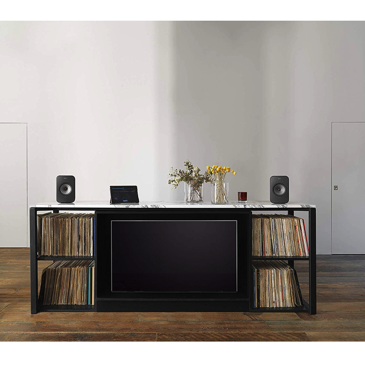 KEF LSX - Wireless Bookshelf Speaker  - Black KEF LSX - Wireless Music System - Black - Auratech LLC