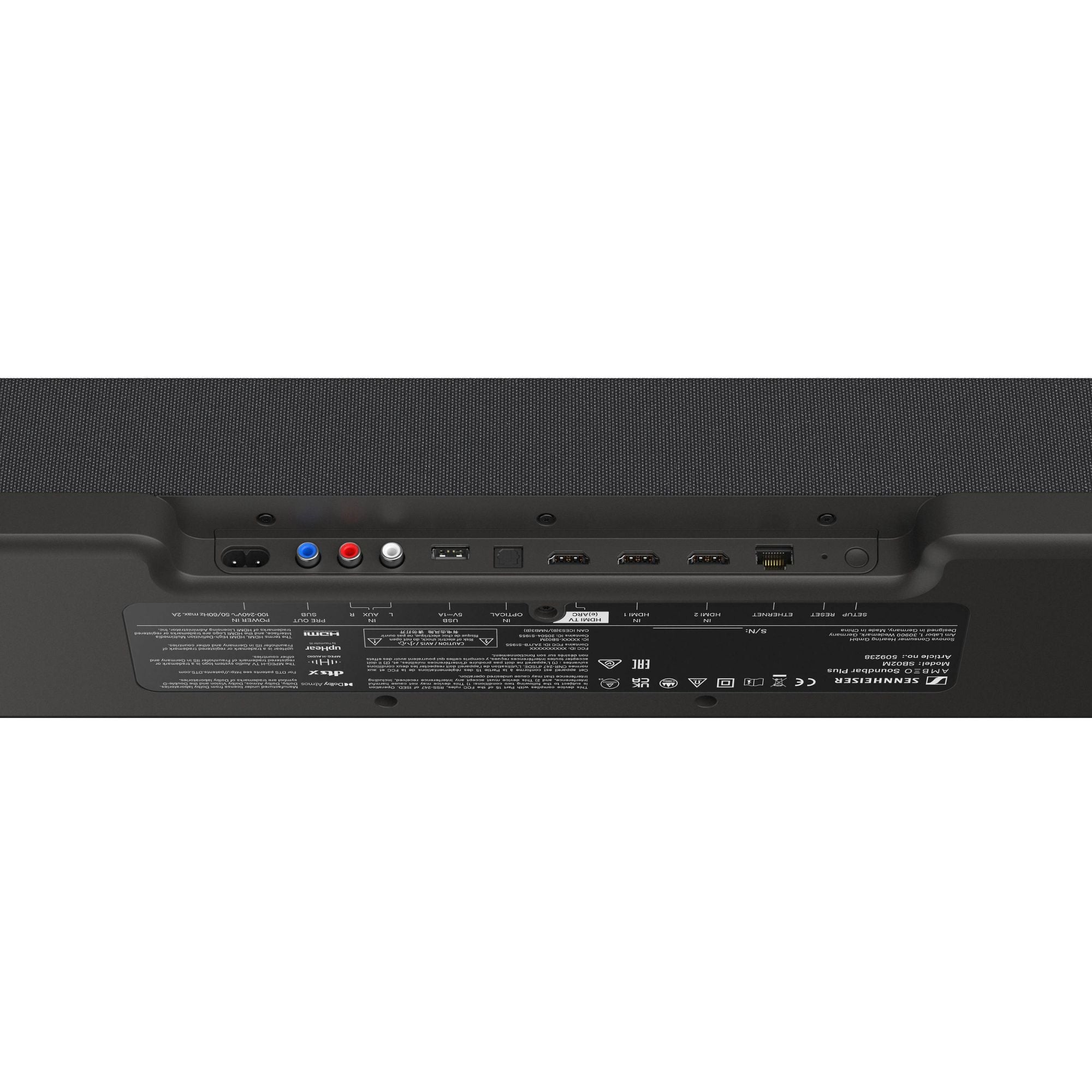 Sennheiser AMBEO Plus - Dolby Atmos Soundbar Sennheiser AMBEO 400W 7.1.4-Channel Dolby Atmos Soundbar Plus, Sennheiser, Soundbar - AVStore.in