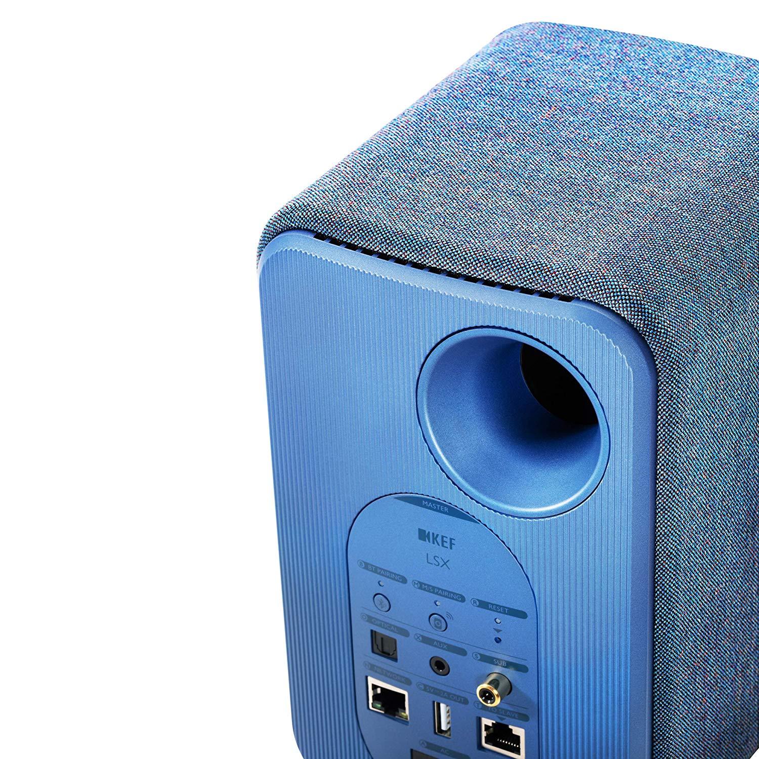 KEF LSX - Wireless Bookshelf Speaker  - Black KEF LSX - Wireless Music System - Black - Auratech LLC