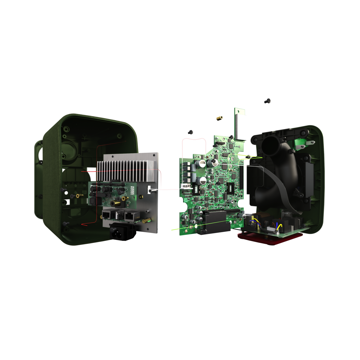 KEF LSX - Wireless Bookshelf Speaker  - Black KEF LSX - Wireless Music System - Black - Auratech LLC