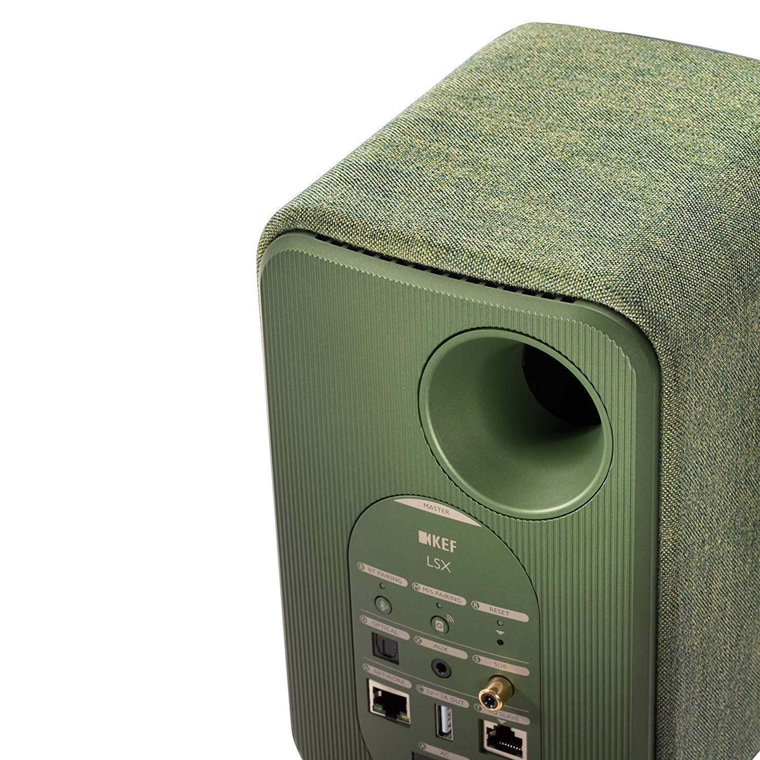 KEF LSX - Wireless Bookshelf Speaker  - Black KEF LSX - Wireless Music System - Black - Auratech LLC