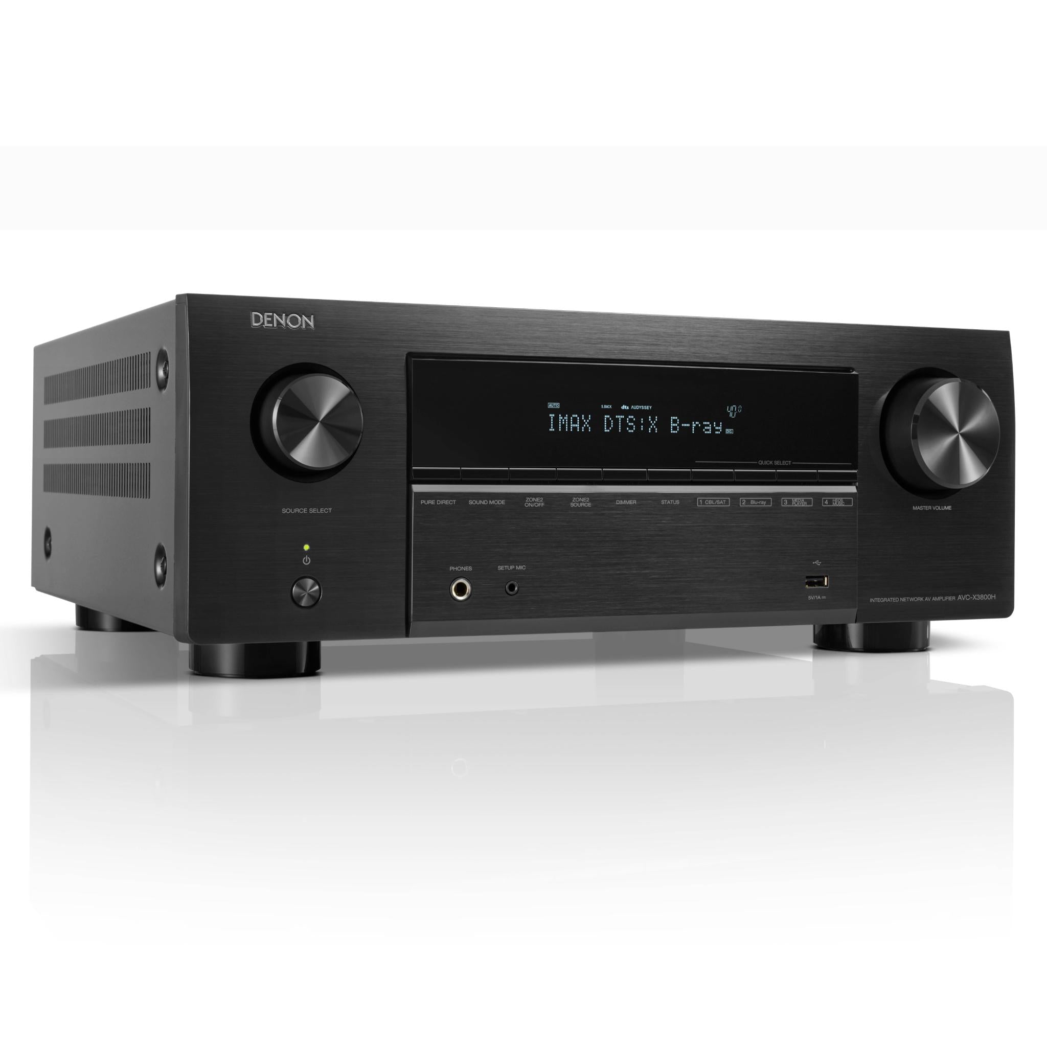 Denon AVC-X3800H - 9.4 Channel 8K AV Receiver Denon AVC-X3800H - 9.4 Channel 8K AV Receiver - AVStore
