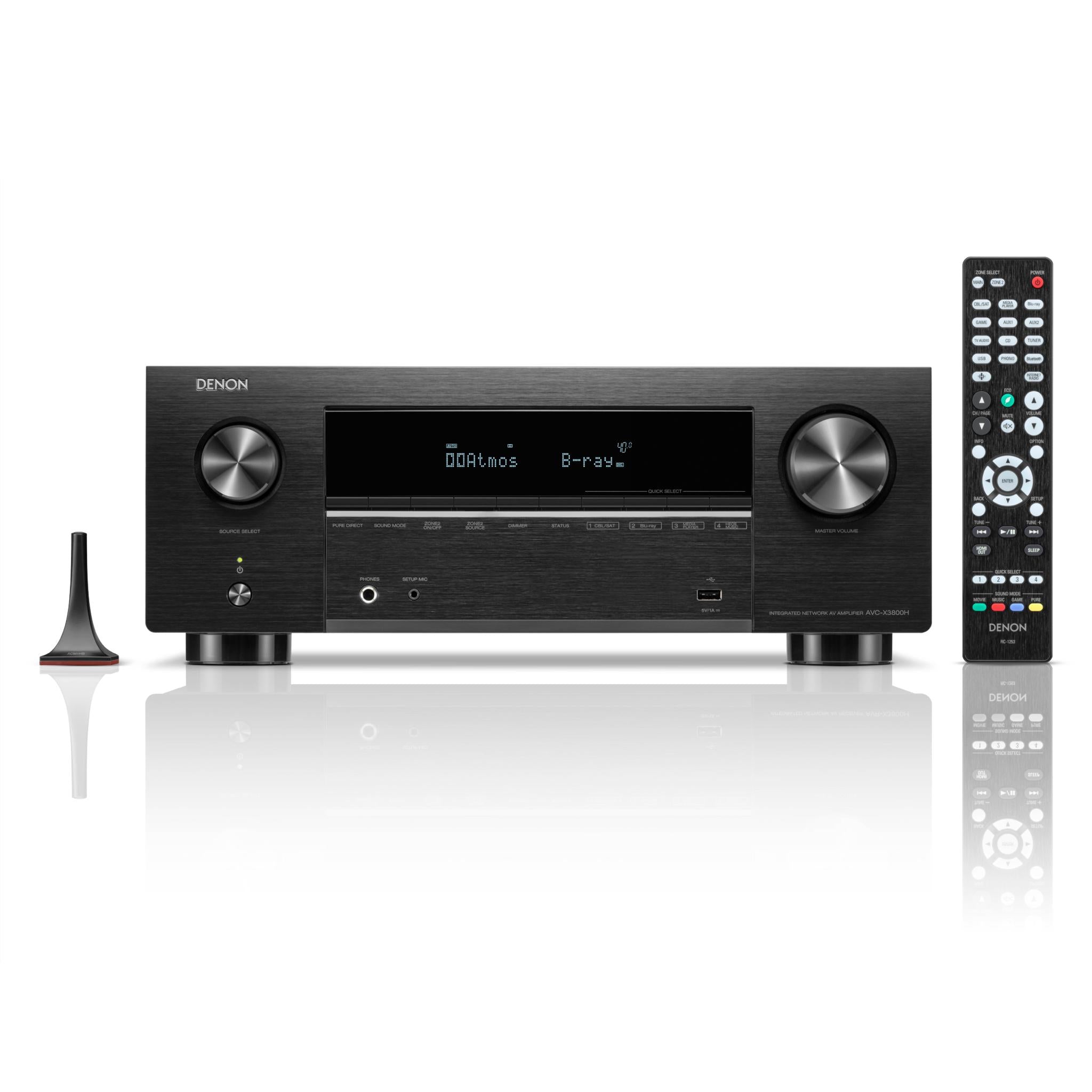 Denon AVC-X3800H - 9.4 Channel 8K AV Receiver Denon AVC-X3800H - 9.4 Channel 8K AV Receiver - AVStore