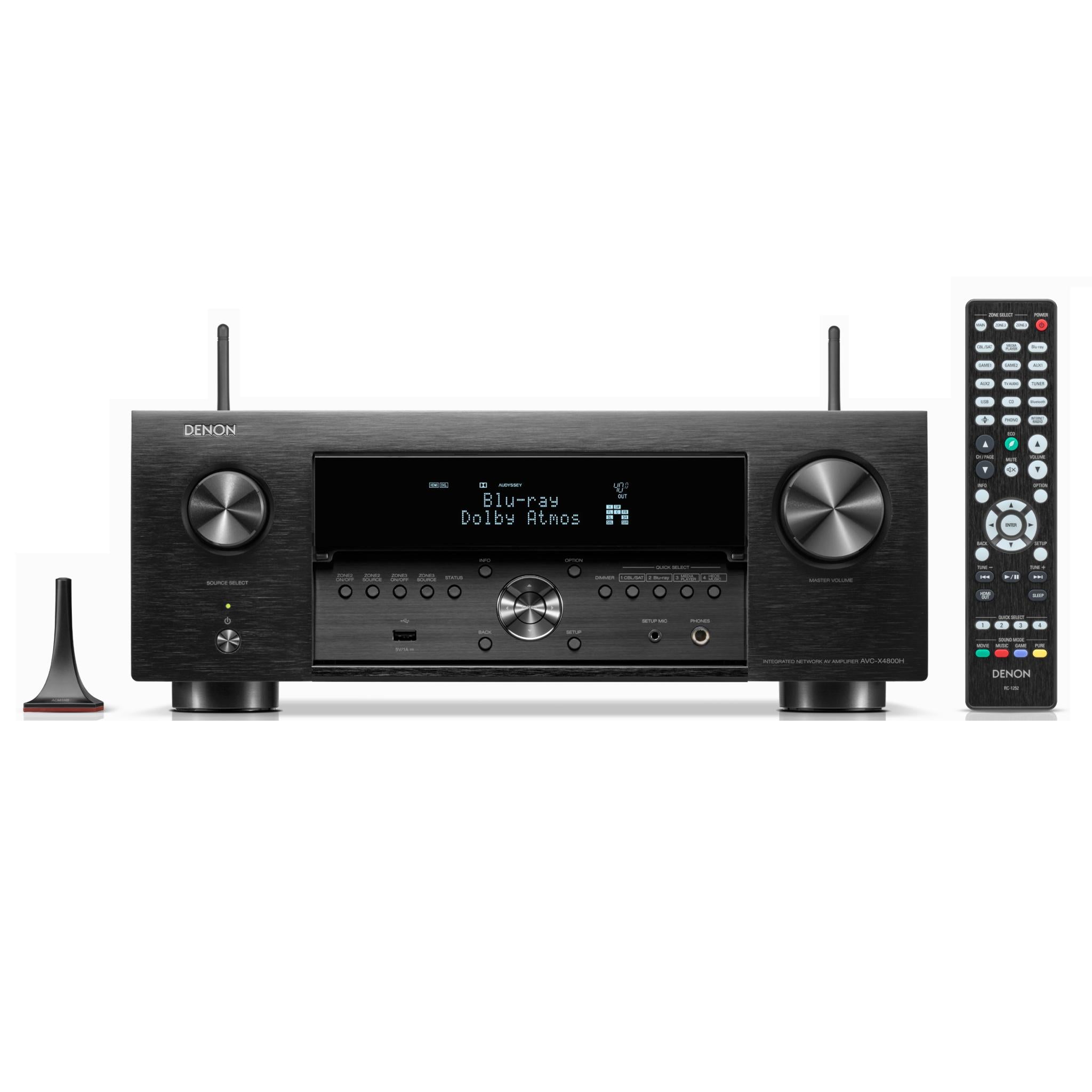 Denon AVC-X4800H - 9.4 Channel 8K AV Receiver Denon AVC-X4800H - 9.4 Channel 8K AV Receiver, Denon, AV Receiver - AVStore.in