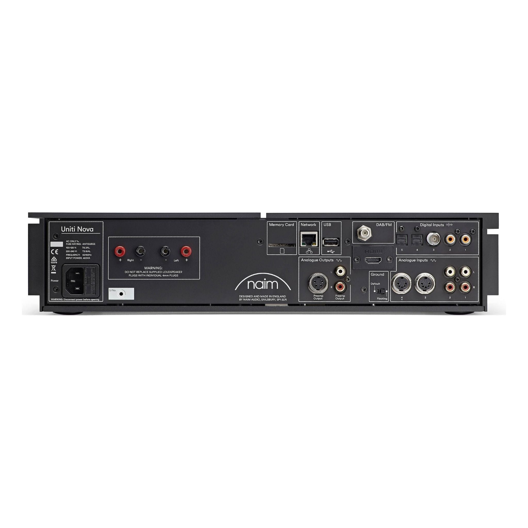 Naim Uniti Nova - Integrated Stereo Amplifier Naim Uniti Nova - Integrated Stereo Amplifier - AVStore