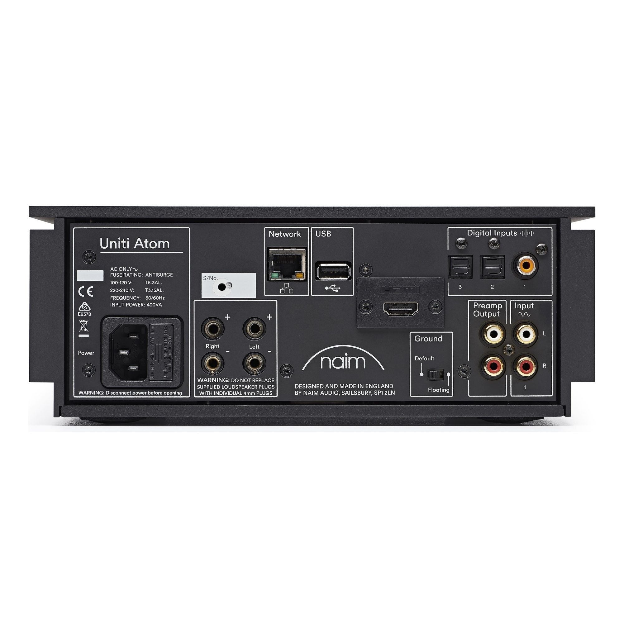 Naim Uniti Atom - All-in-One Wireless Music Player Naim Uniti Atom - All-in-One Wireless Music Player - AVStore
