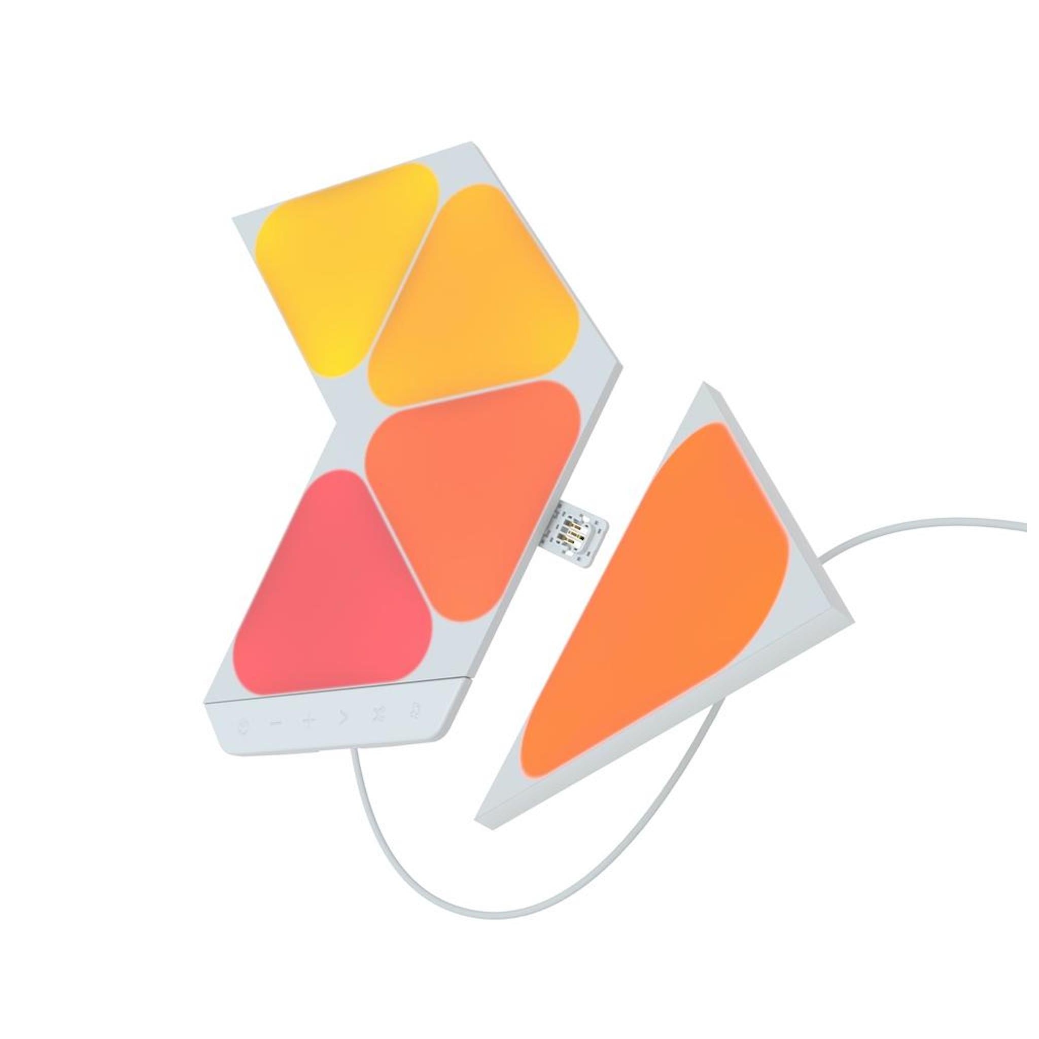 Nanoleaf Shapes Mini Triangle Starter Kit - 5 Panels Nanoleaf Shapes Mini Triangle Starter Kit - 5 Panels - Auratech LLC