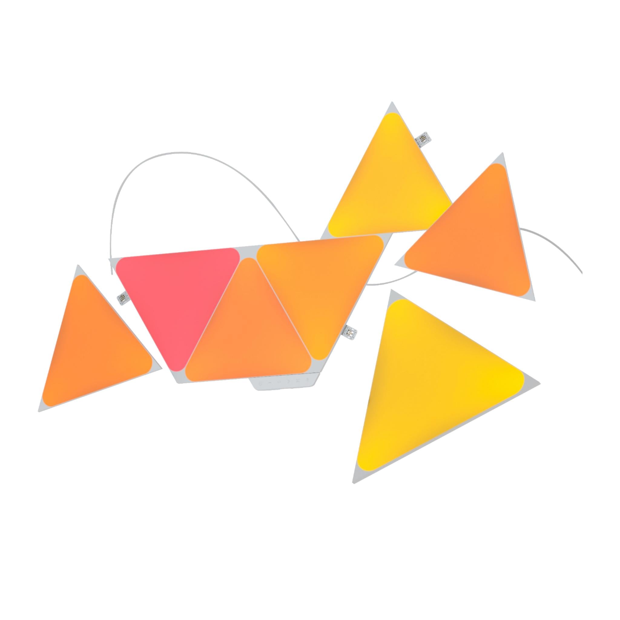 Nanoleaf Shapes Triangles Starter Kit - 7 Panels Nanoleaf Shapes Triangles Starter Kit - 7 Panels - Auratech LLC