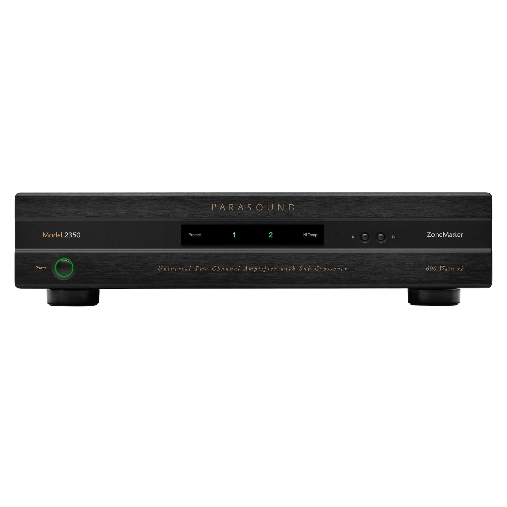 Parasound ZoneMaster ZM2350 - 2 Channel Amplifier with Sub Crossover Parasound ZoneMaster ZM2350 - 2 Channel Amplifier with Sub Crossover - Auratech LLC