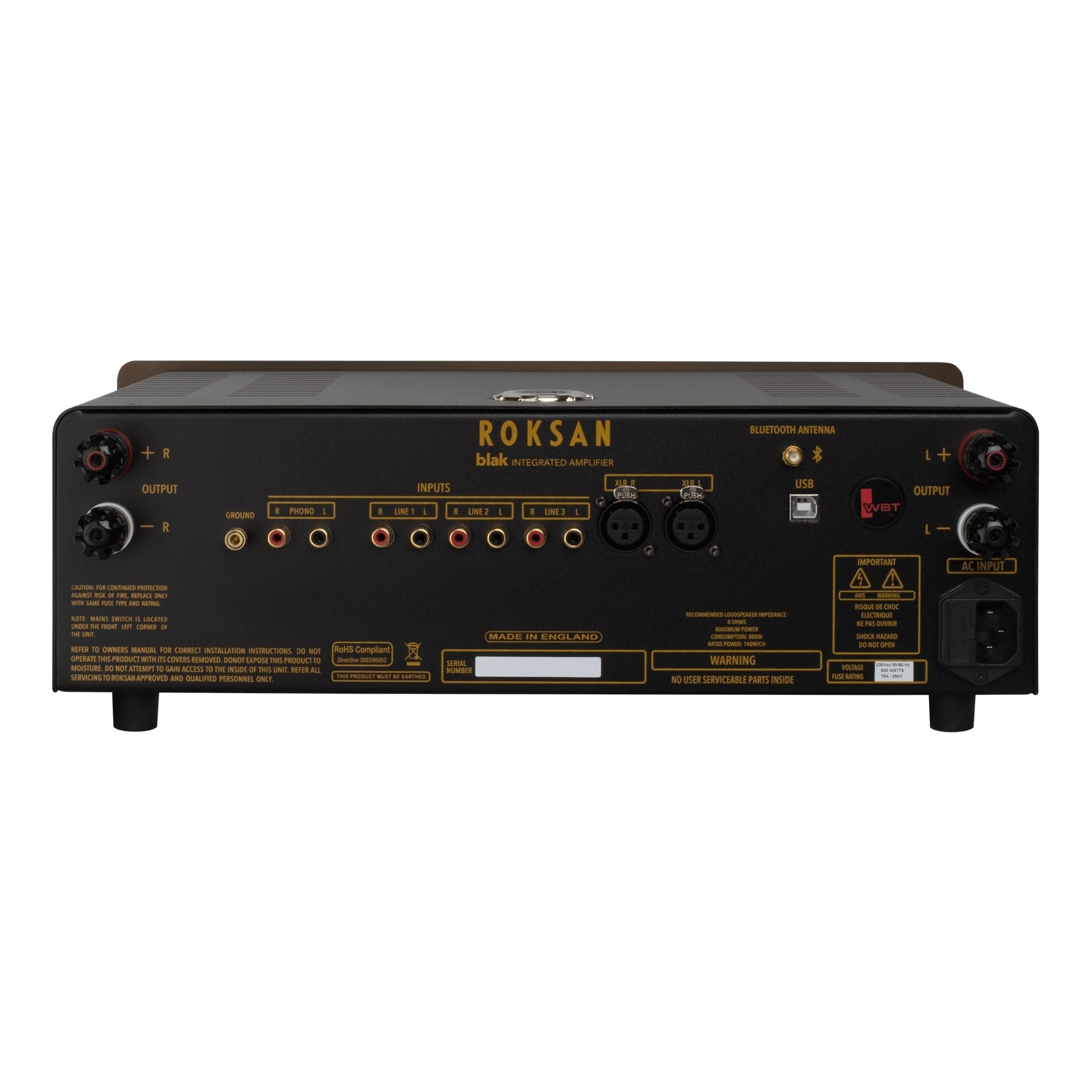 Roksan Blak Integrated - Integrated Amplifier Roksan Blak Integrated - Integrated Amplifier - AVStore