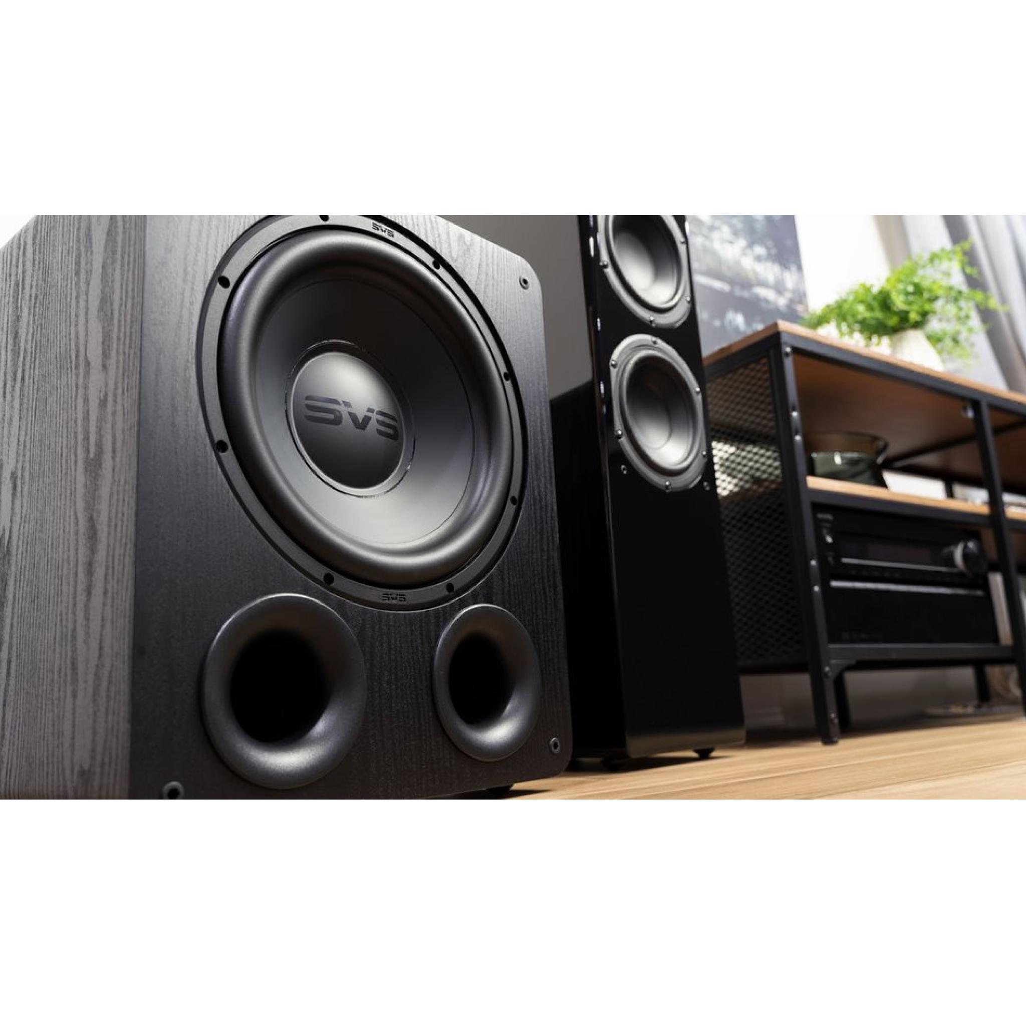 SVS Sound PB-1000 Pro - Subwoofer - Black Ash SVS Sound PB-1000 Pro - Subwoofer - Black Ash - AVStore