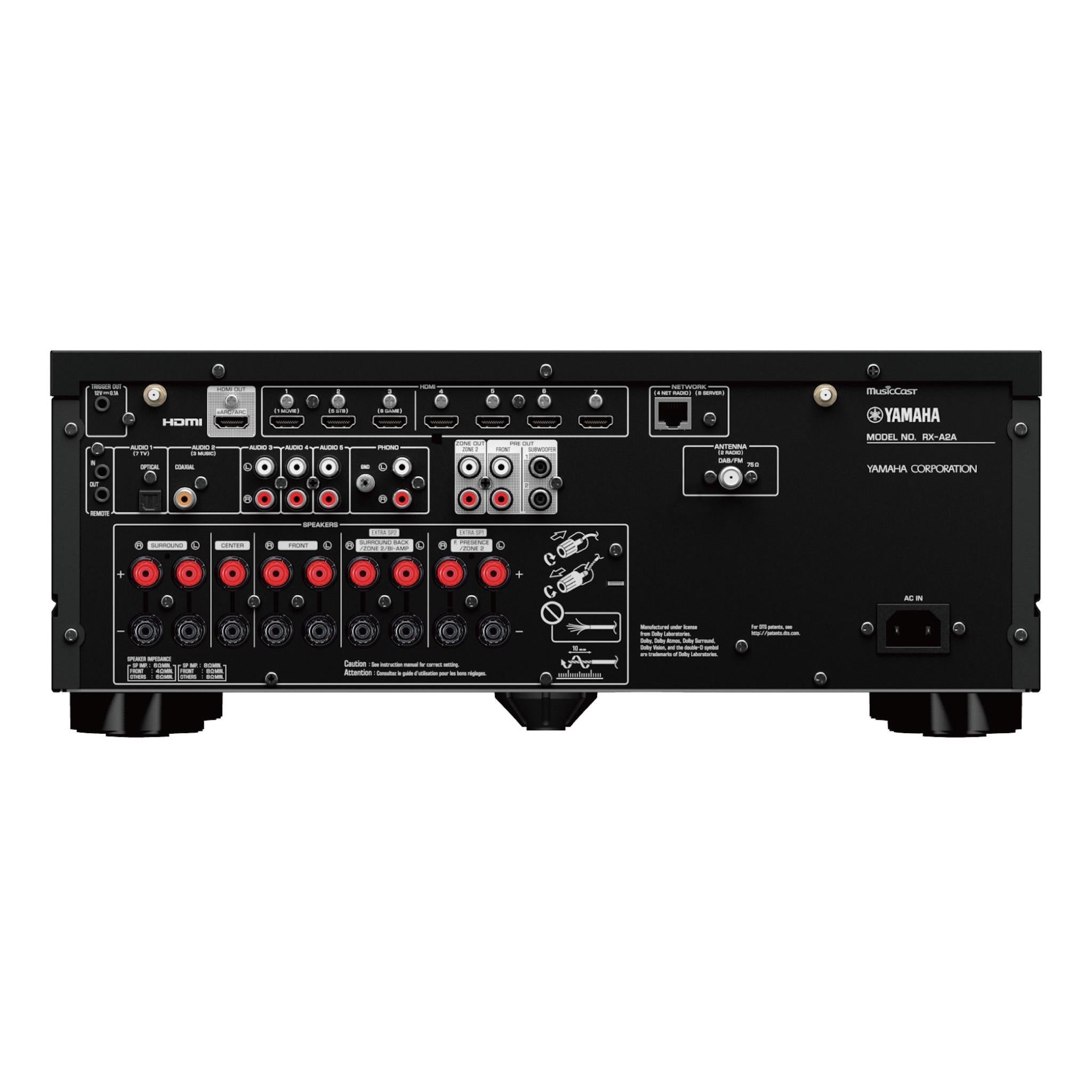 Yamaha AVENTAGE RX-A2A - 7.2 Channel AV Receiver Yamaha AVENTAGE RX-A2A - 7.2 Channel AV Receiver - AVStore