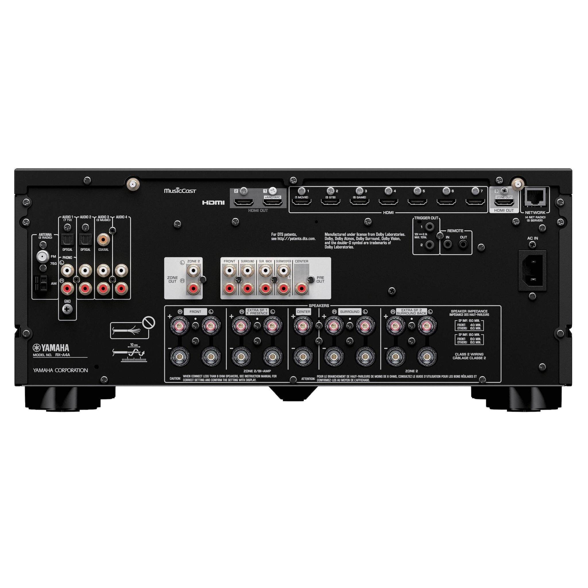 Yamaha AVENTAGE RX-A4A - 7.2 Channel AV Receiver Yamaha AVENTAGE RX-A4A - 7.2 Channel AV Receiver - AVStore