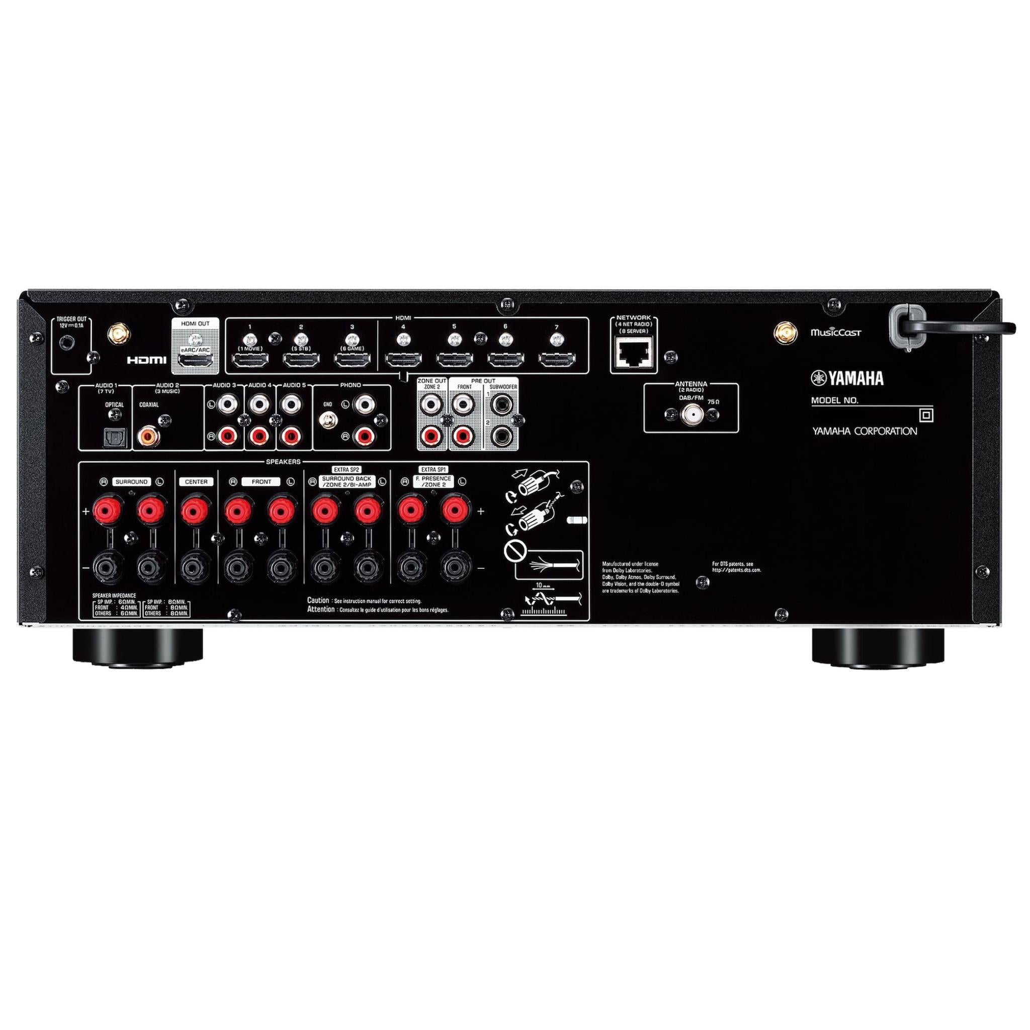 Yamaha RX-V6A - 7.2 Channel AV Receiver Yamaha RX-V6A - 7.2 Channel AV Receiver, Yamaha, AV Receiver - AVStore.in