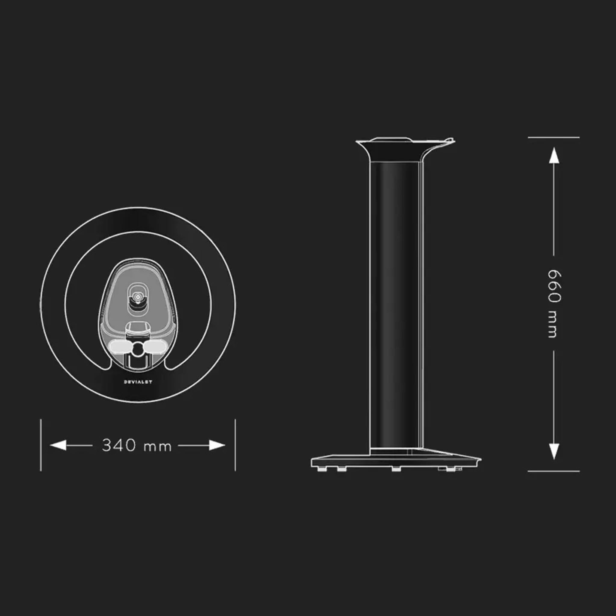 Devialet Tree - Phantom I Speaker Stand TREE - PHANTOM I - Auratech LLC