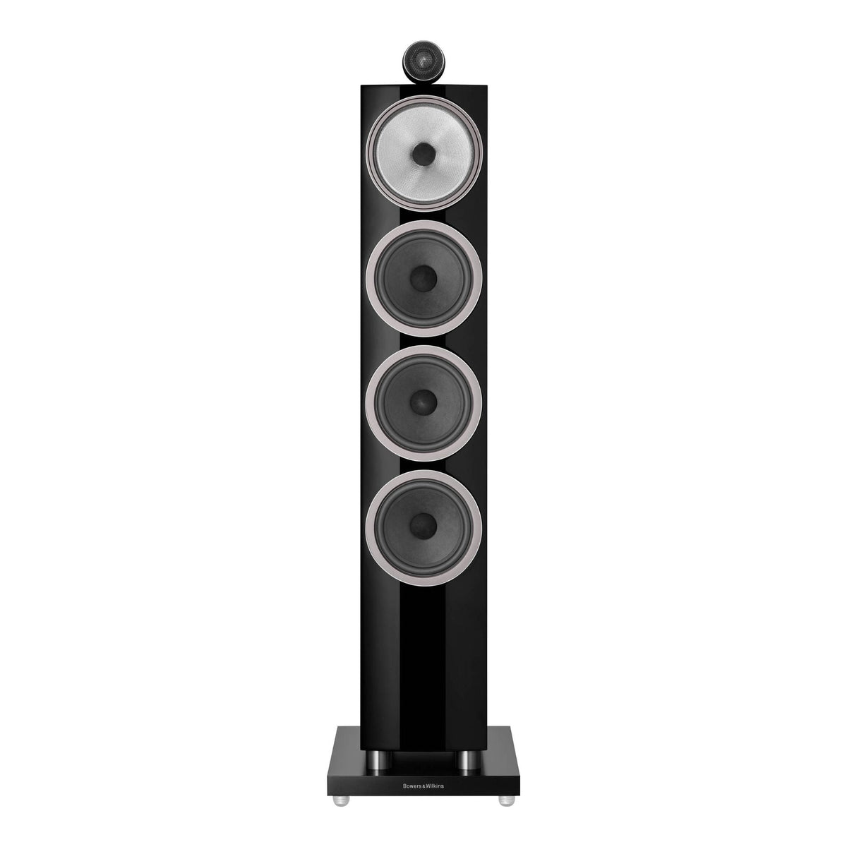 Bowers & Wilkins 702 S3 - Floor Standing Speaker - Pair - Gloss Black - Auratech LLC #color_gloss black