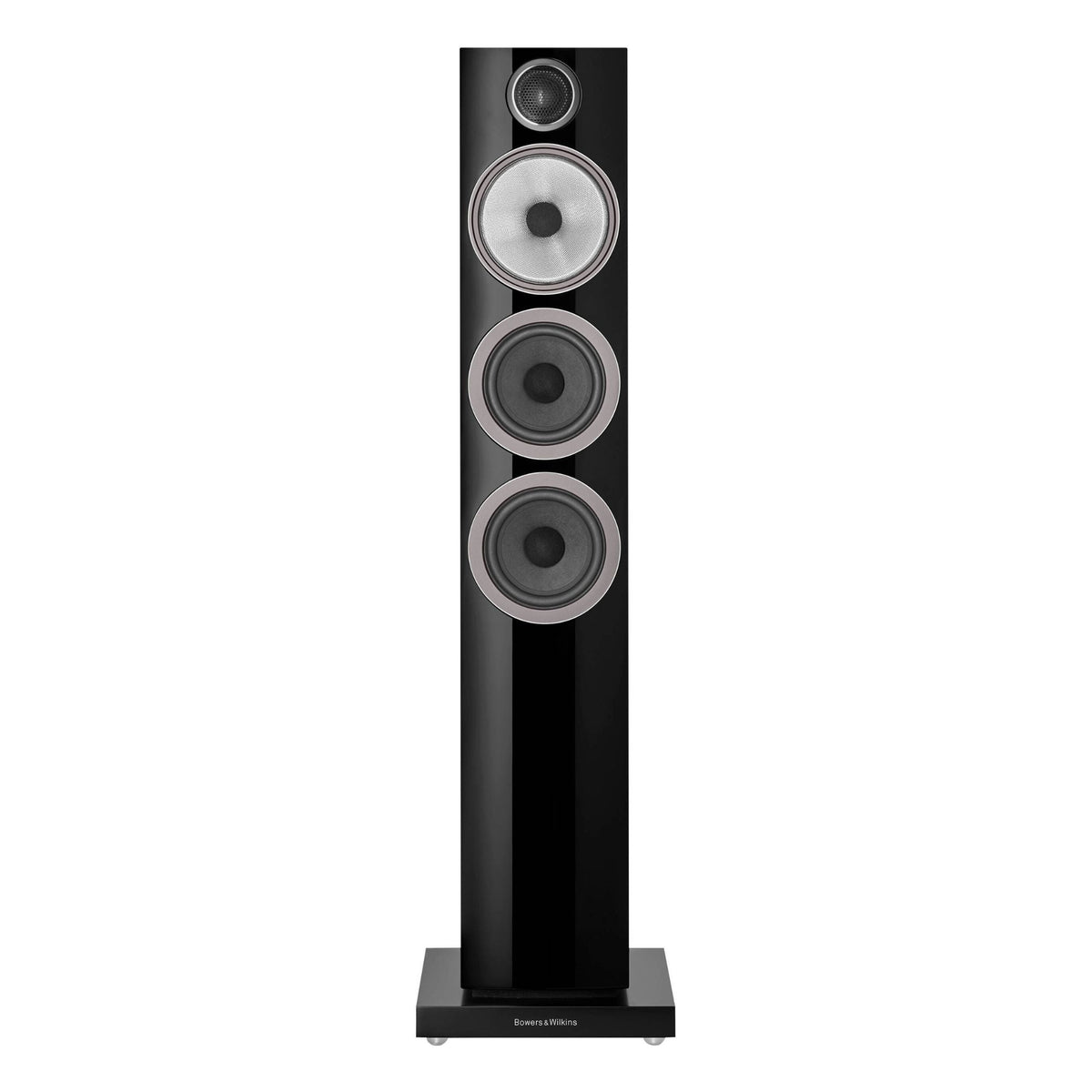 Bowers & Wilkins 704 S3 - Floor Standing Speaker - Pair - Gloss Black - Auratech LLC #color_gloss black