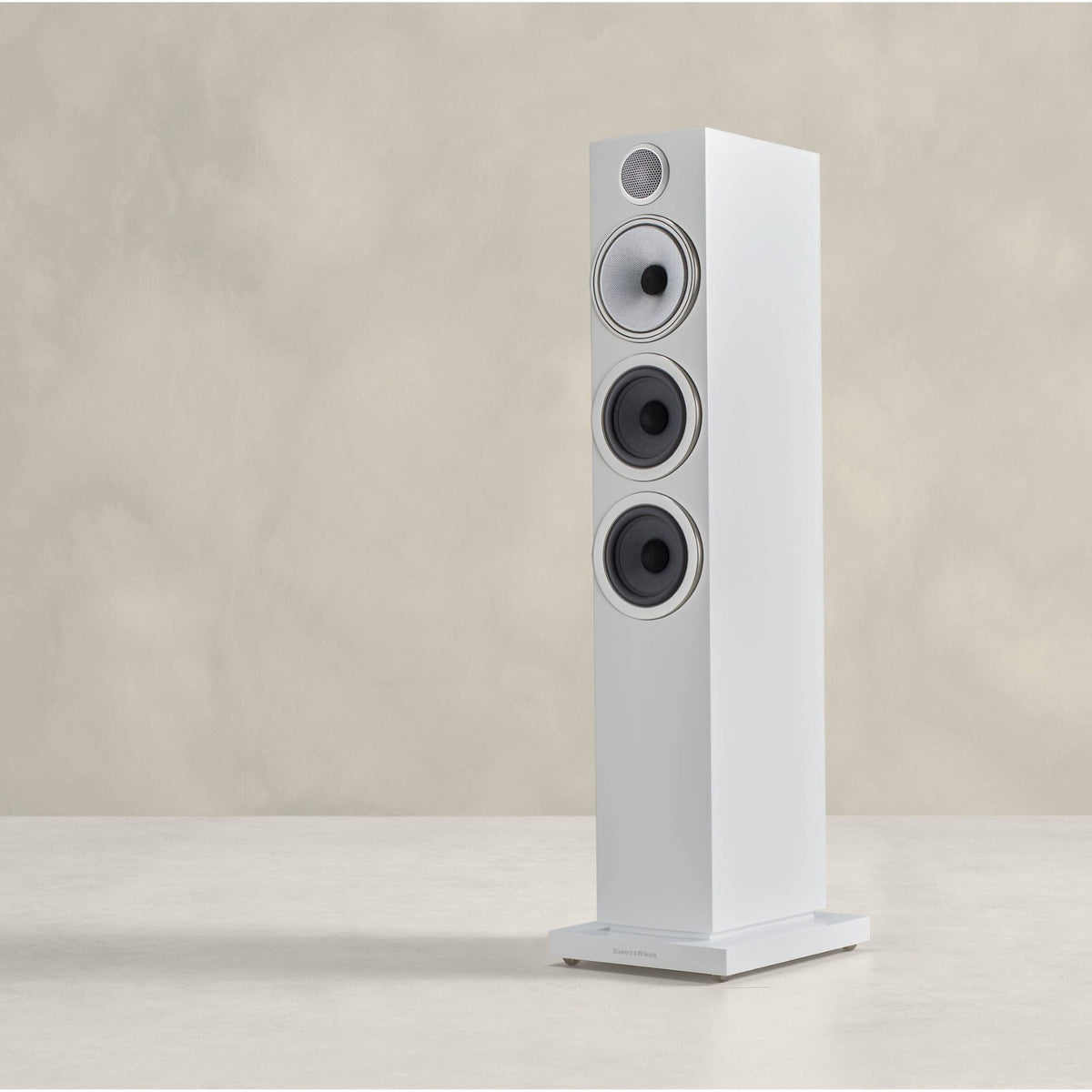 Bowers & Wilkins 704 S3 - Floor Standing Speaker - Pair - Satin White - Auratech LLC #color_satin white