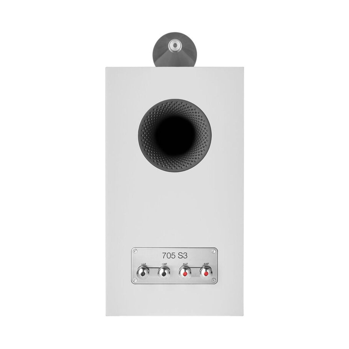 Bowers & Wilkins 705 S3 - Bookshelf Speaker - Pair - Satin White - Auratech LLC #color_satin white