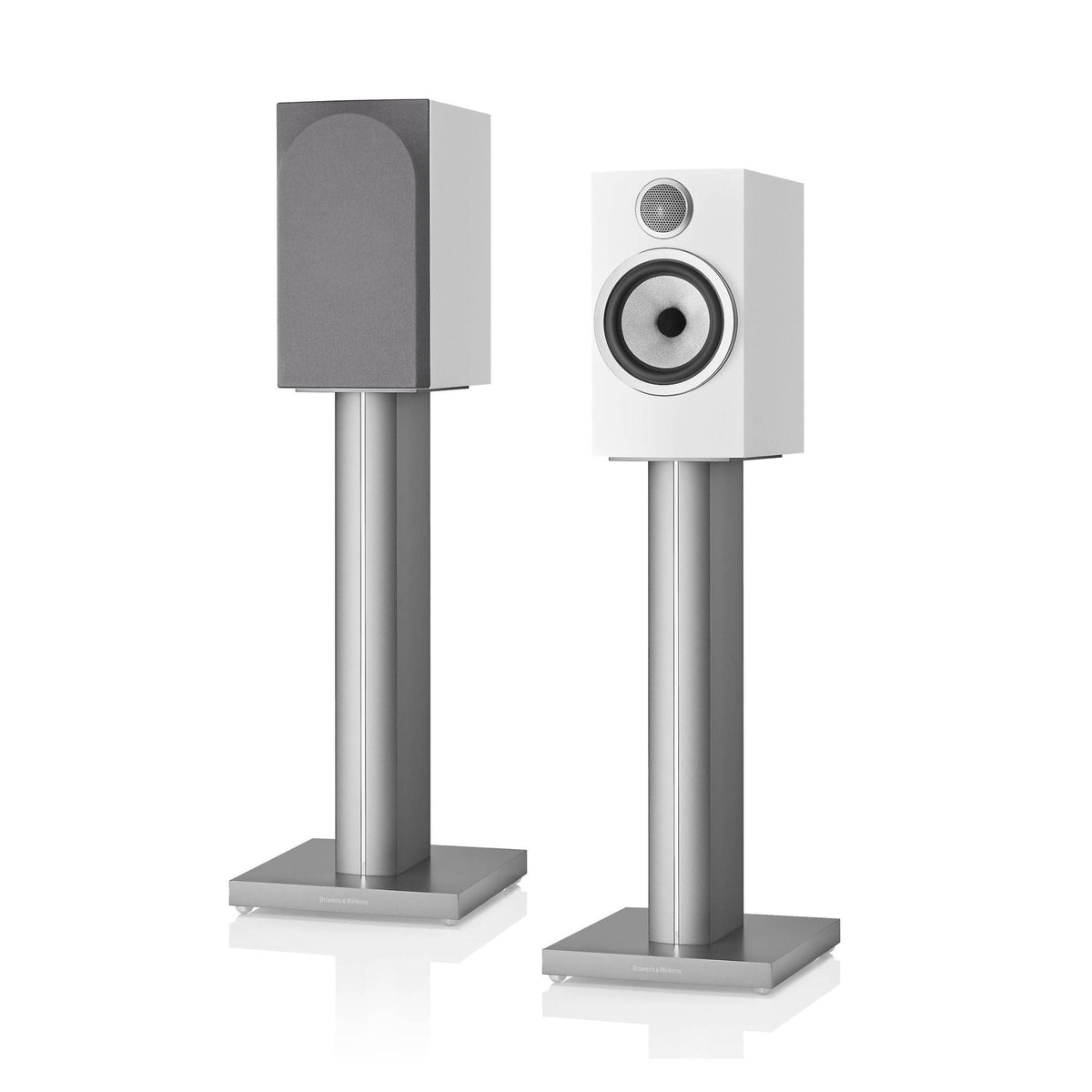 Bowers & Wilkins 706 S3 - Bookshelf Speaker - Pair - Satin White - Auratech LLC #color_satin white