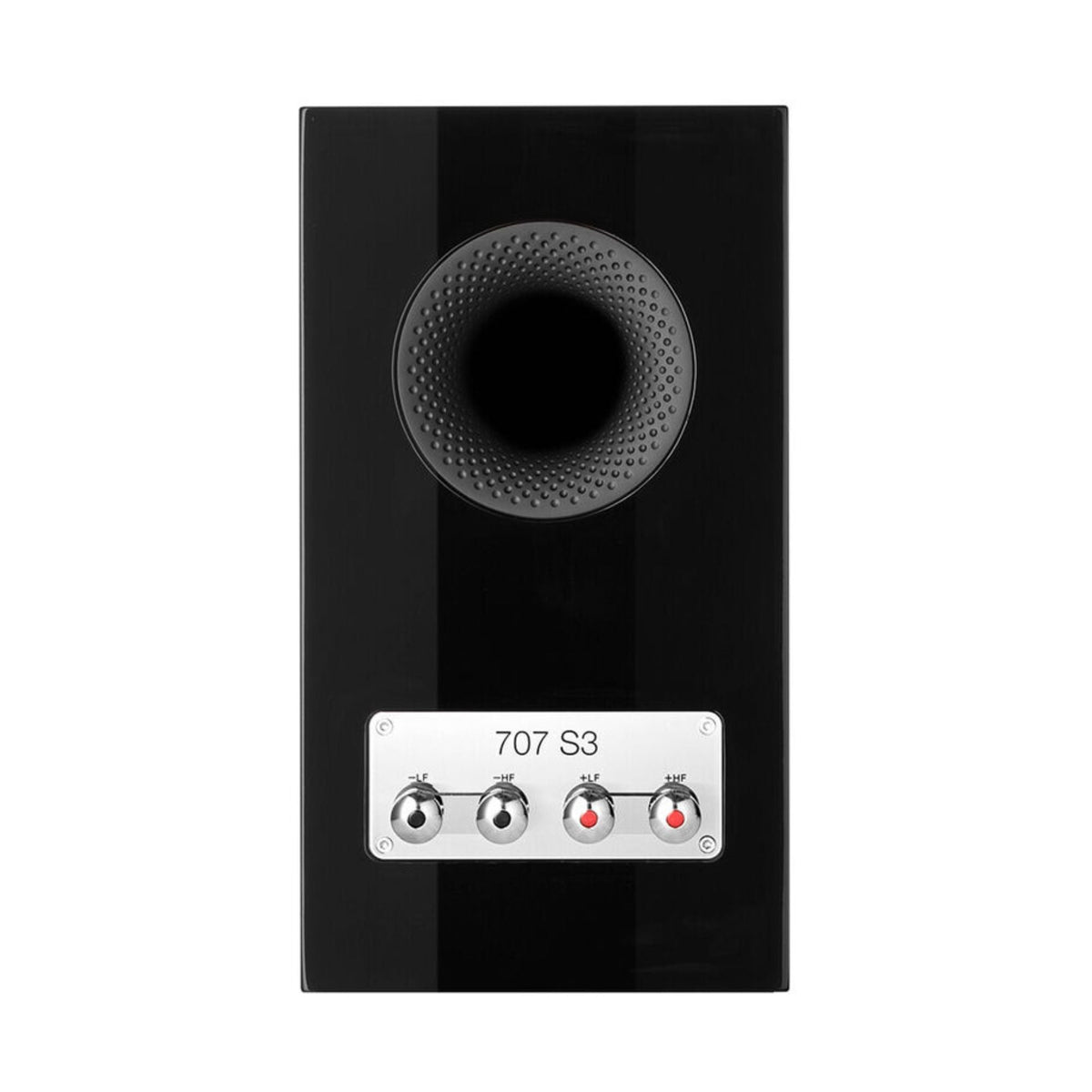 Bowers & Wilkins 707 S3 - Bookshelf Speaker - Pair - Gloss Black - Auratech LLC #color_gloss black