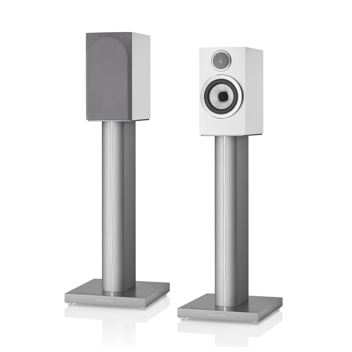 Bowers & Wilkins 707 S3 - Bookshelf Speaker - Pair - Satin White - Auratech LLC #color_satin white