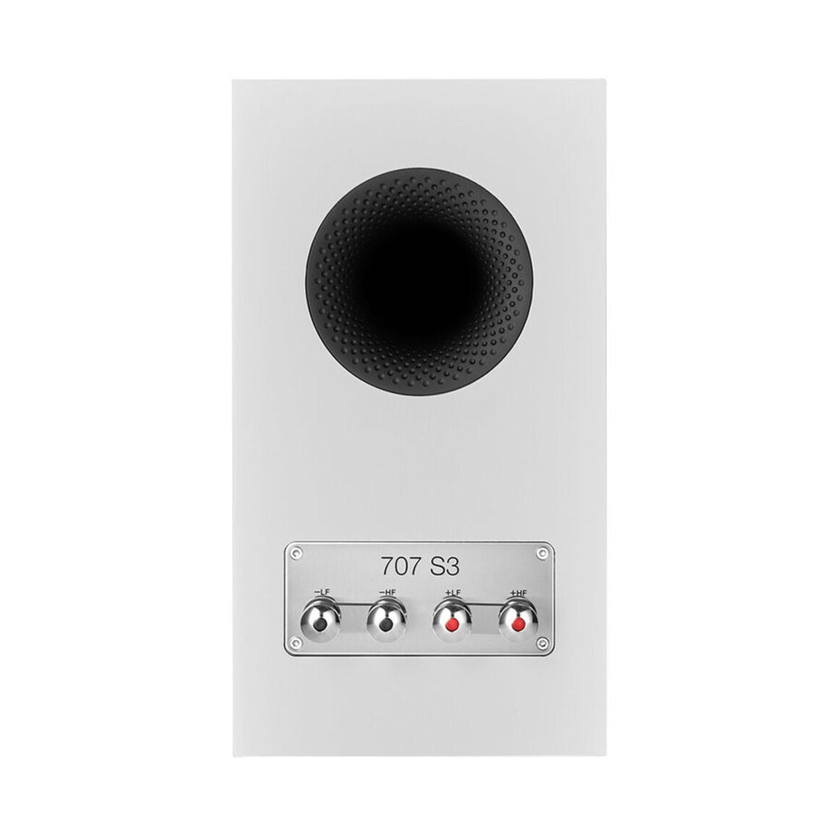 Bowers & Wilkins 707 S3 - Bookshelf Speaker - Pair - Satin White - Auratech LLC #color_satin white