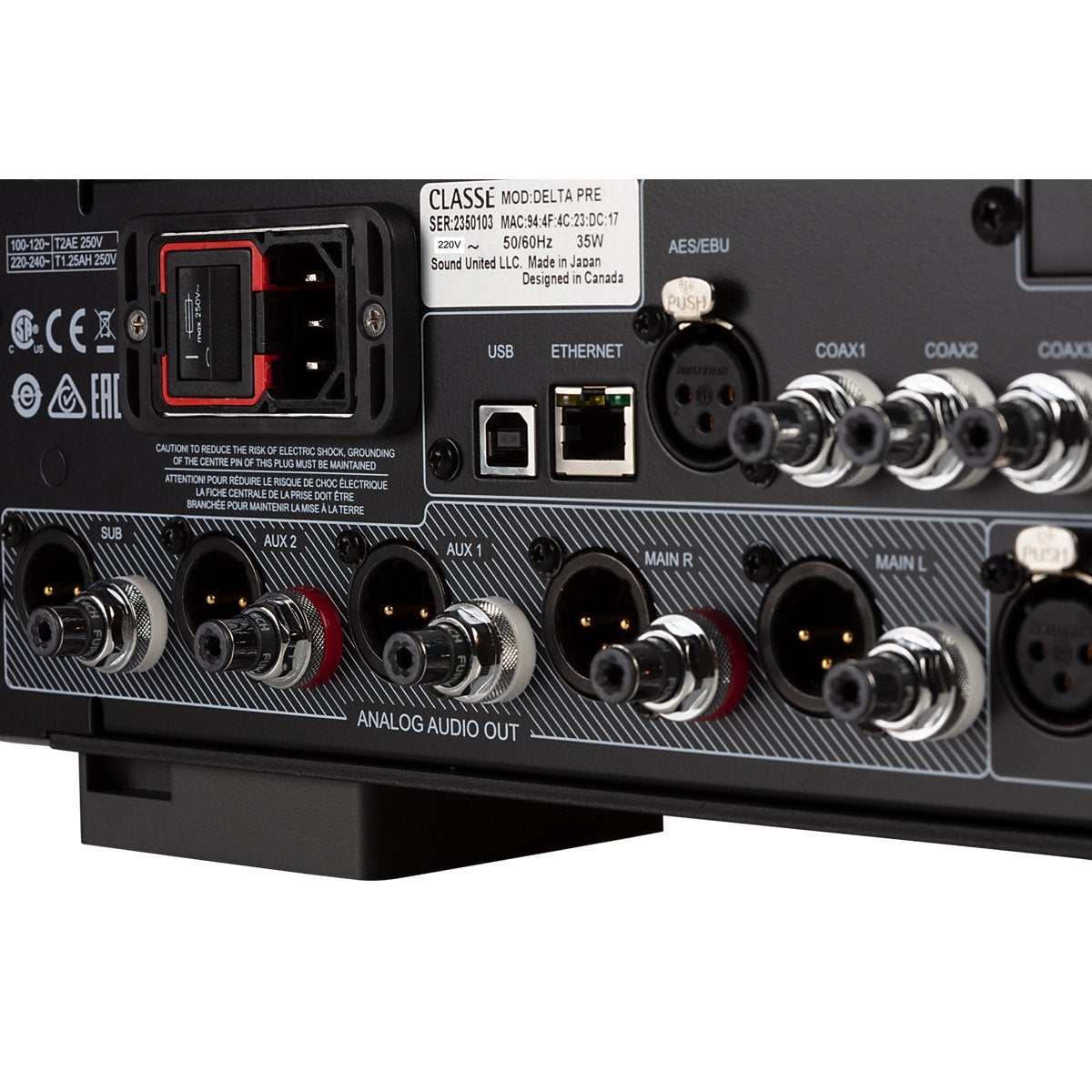 Classé Audio Delta Pre - Preamplifier - Auratech LLC