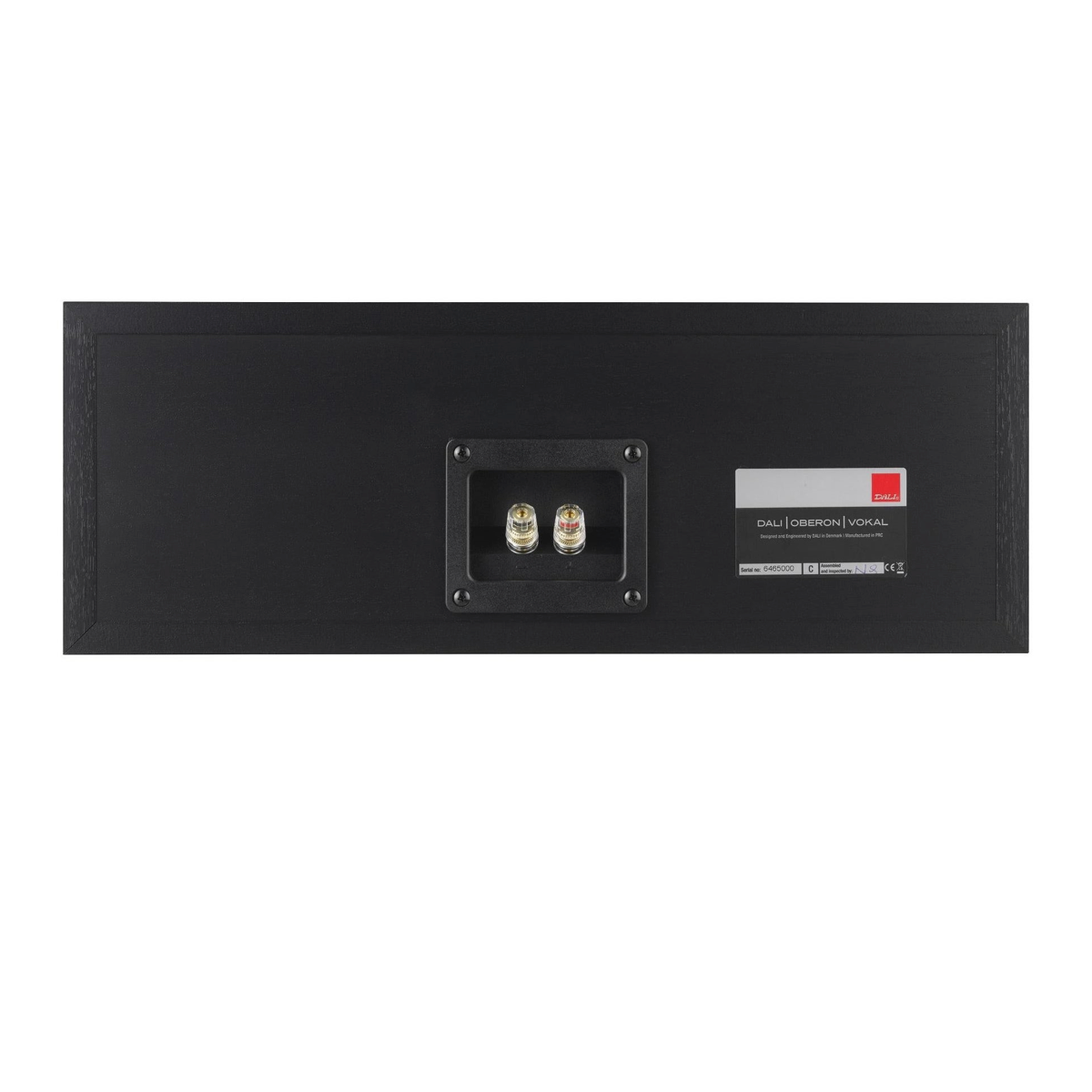 Dali Oberon Vokal - Centre Speaker - Piece - Black Ash - Auratech LLC #color_black ash