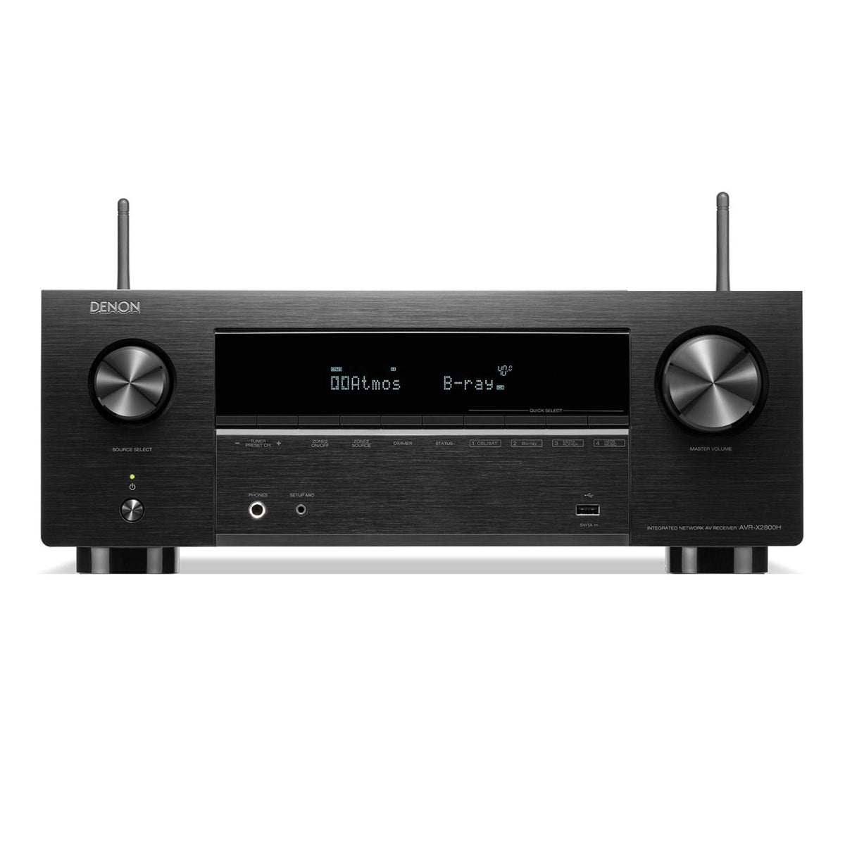 Denon AVR-X2800H - 7.2 Channel 8K AV Receiver, Denon, AV Receiver - Auratech LLC