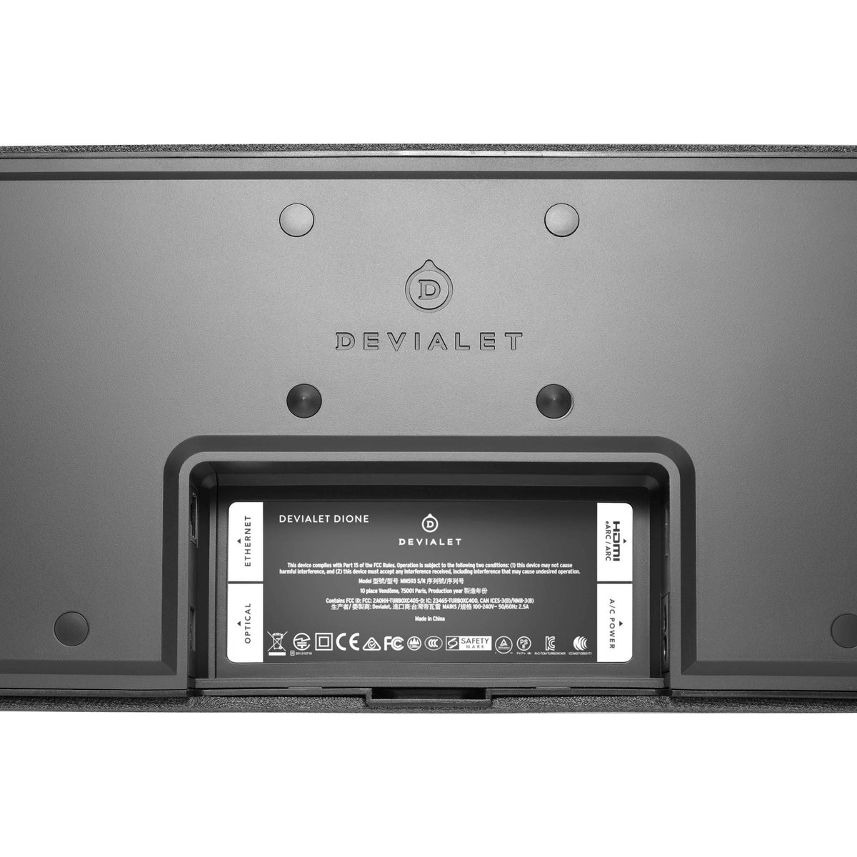Devialet Dione - Soundbar - Black - Auratech LLC #color_black